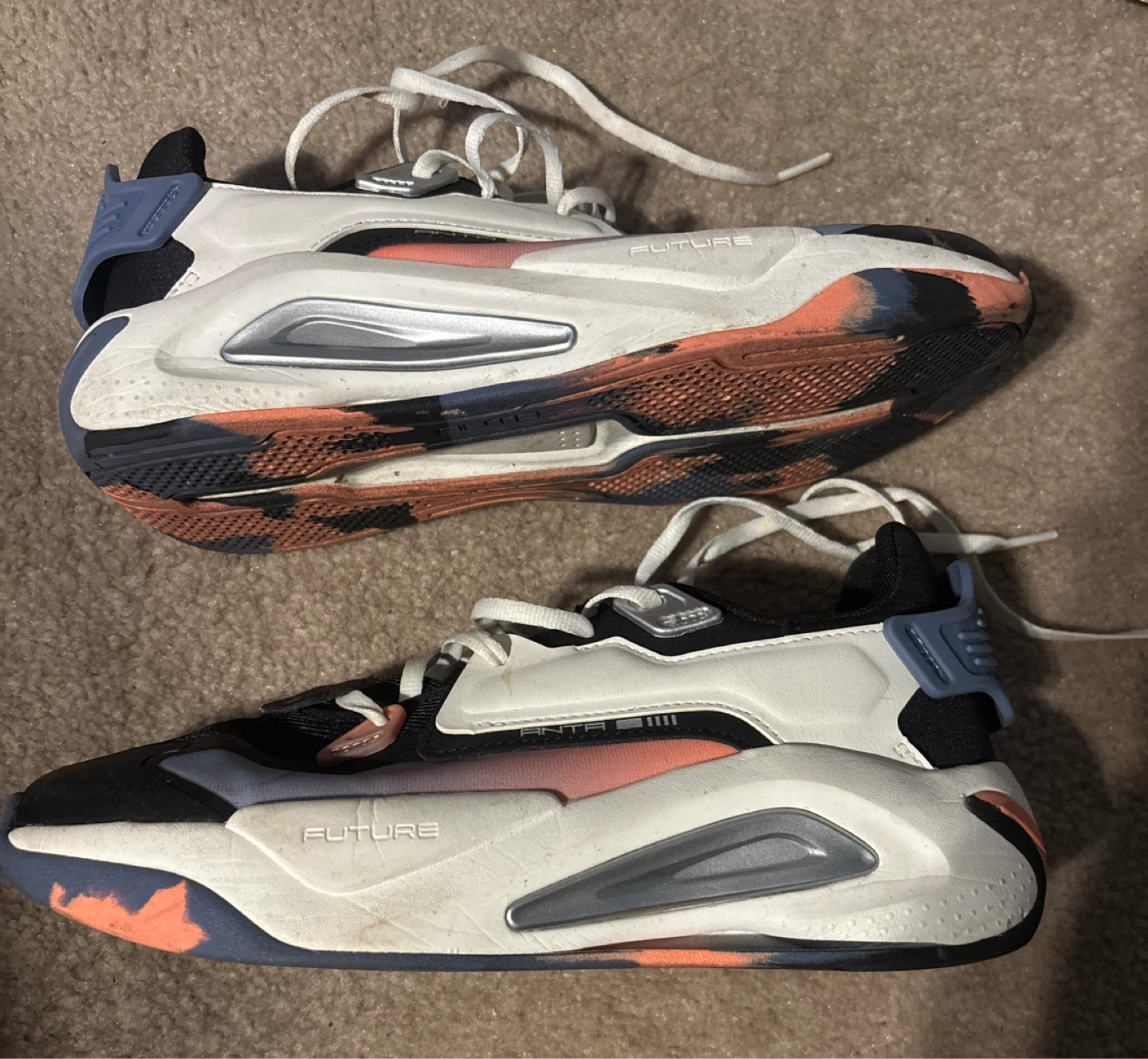 ANTA "FUTURE" Running Shoes - Men's Size 8.5