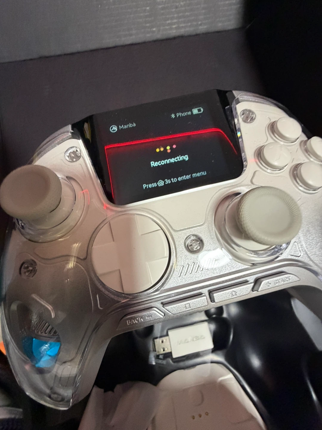 Manba Wireless Game Controller - White - photo 4