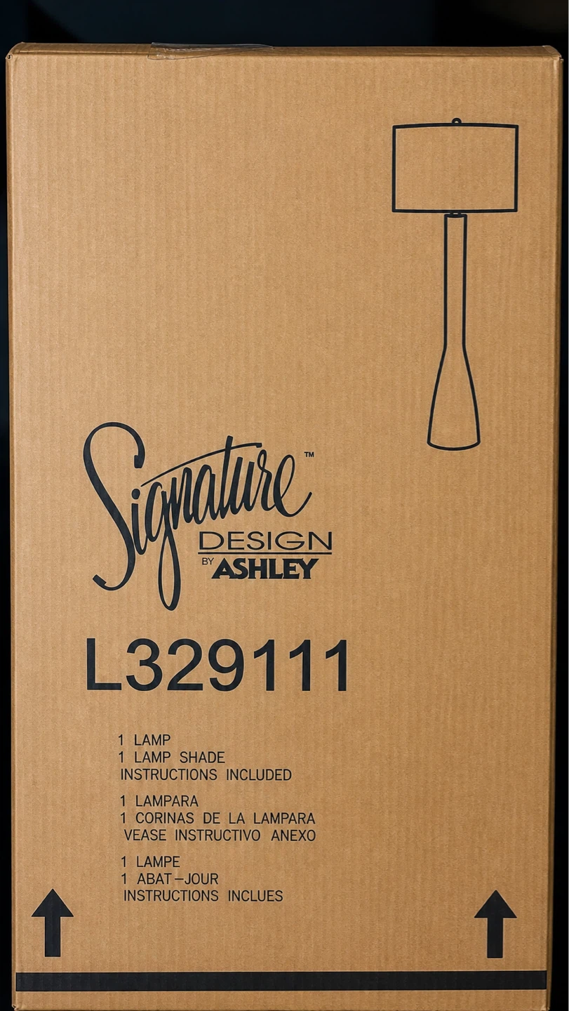 Signature Design by Ashley Wood Floor Lamp