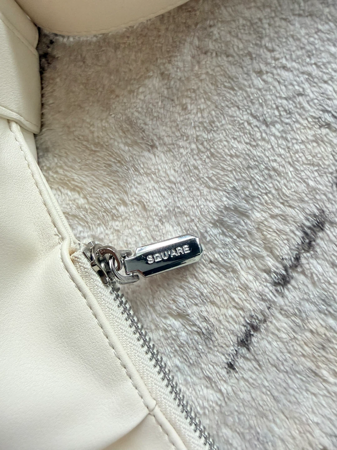 Cream Colored Crescent Shoulder Bag - photo 3