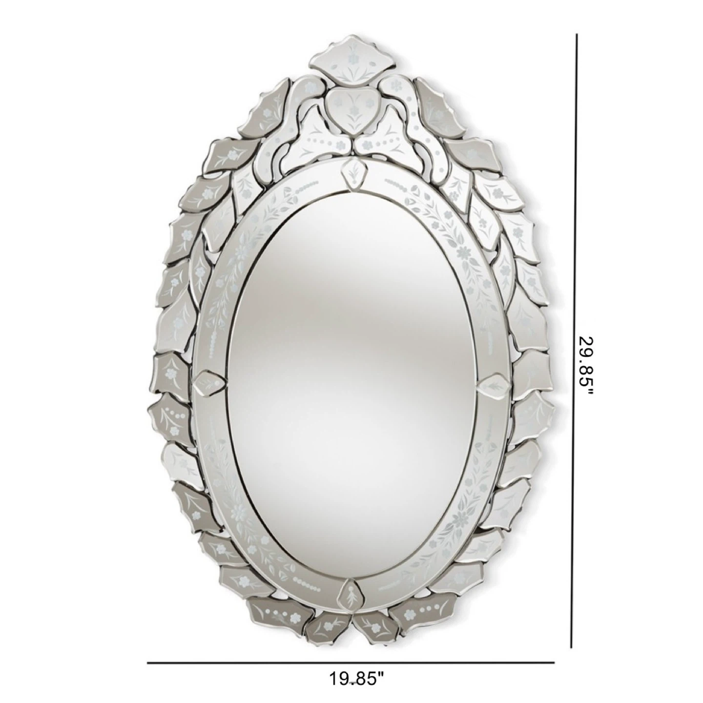 New Venetian Old World Italian Style Wall Mirror - photo 3