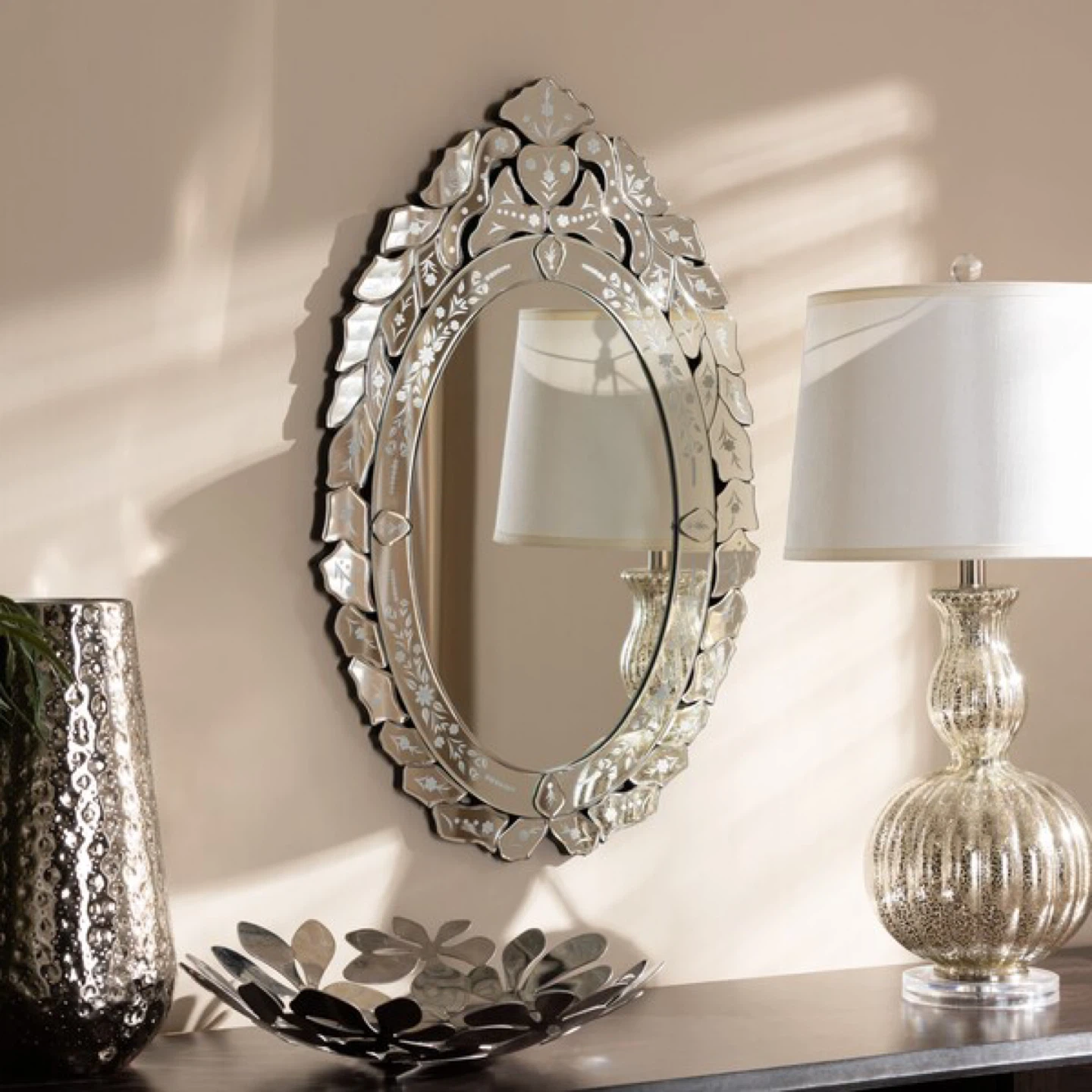 New Venetian Old World Italian Style Wall Mirror