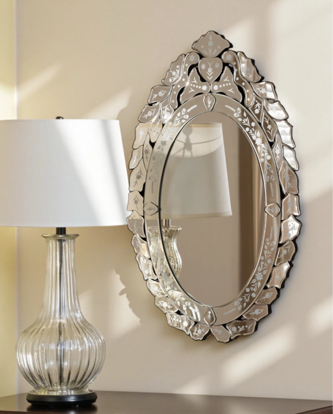 New Venetian Old World Italian Style Wall Mirror - photo 5