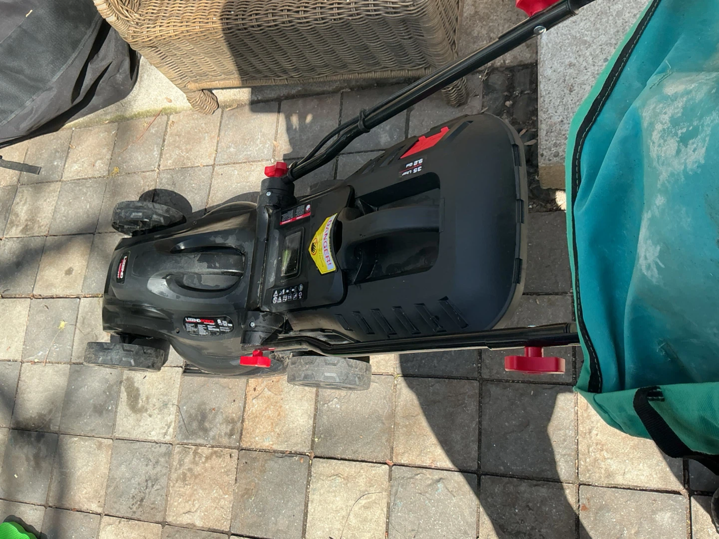 Legend 12.4 Inch Electric Lawnmower - photo 3