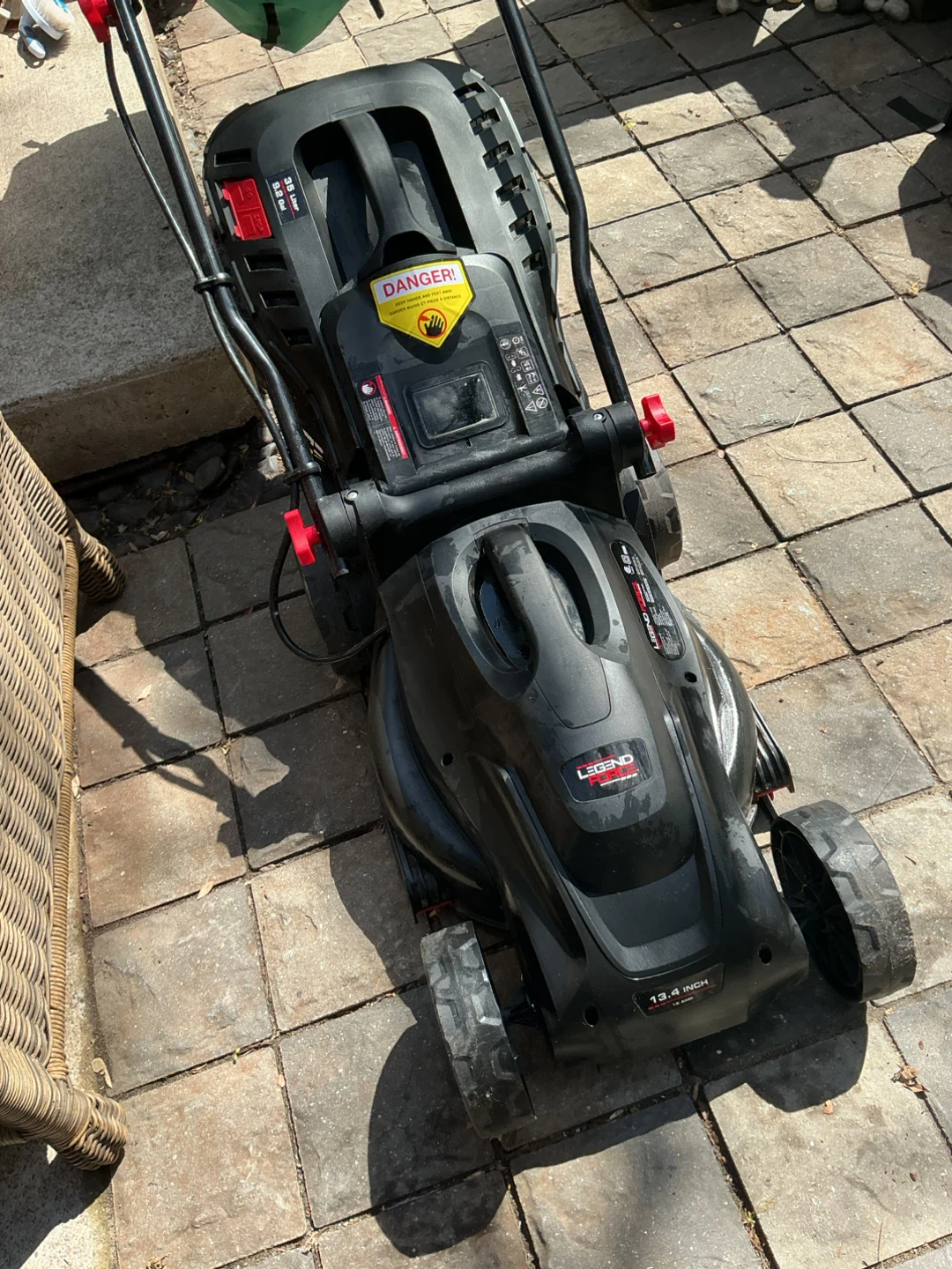 Legend 12.4 Inch Electric Lawnmower - photo 2