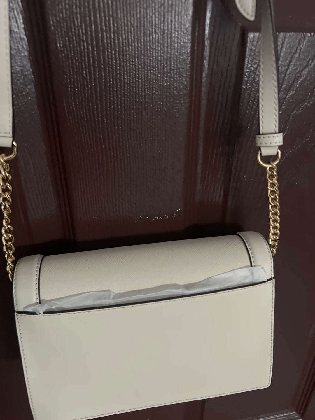 Michael Kors White Leather Crossbody Bag - photo 3