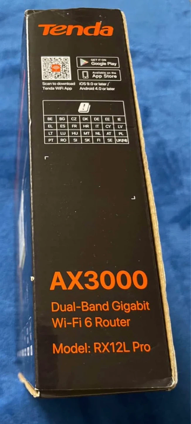 Tenda AX3000 Dual-Band Gigabit Wi-Fi 6 Router RX12L Pro - photo 4