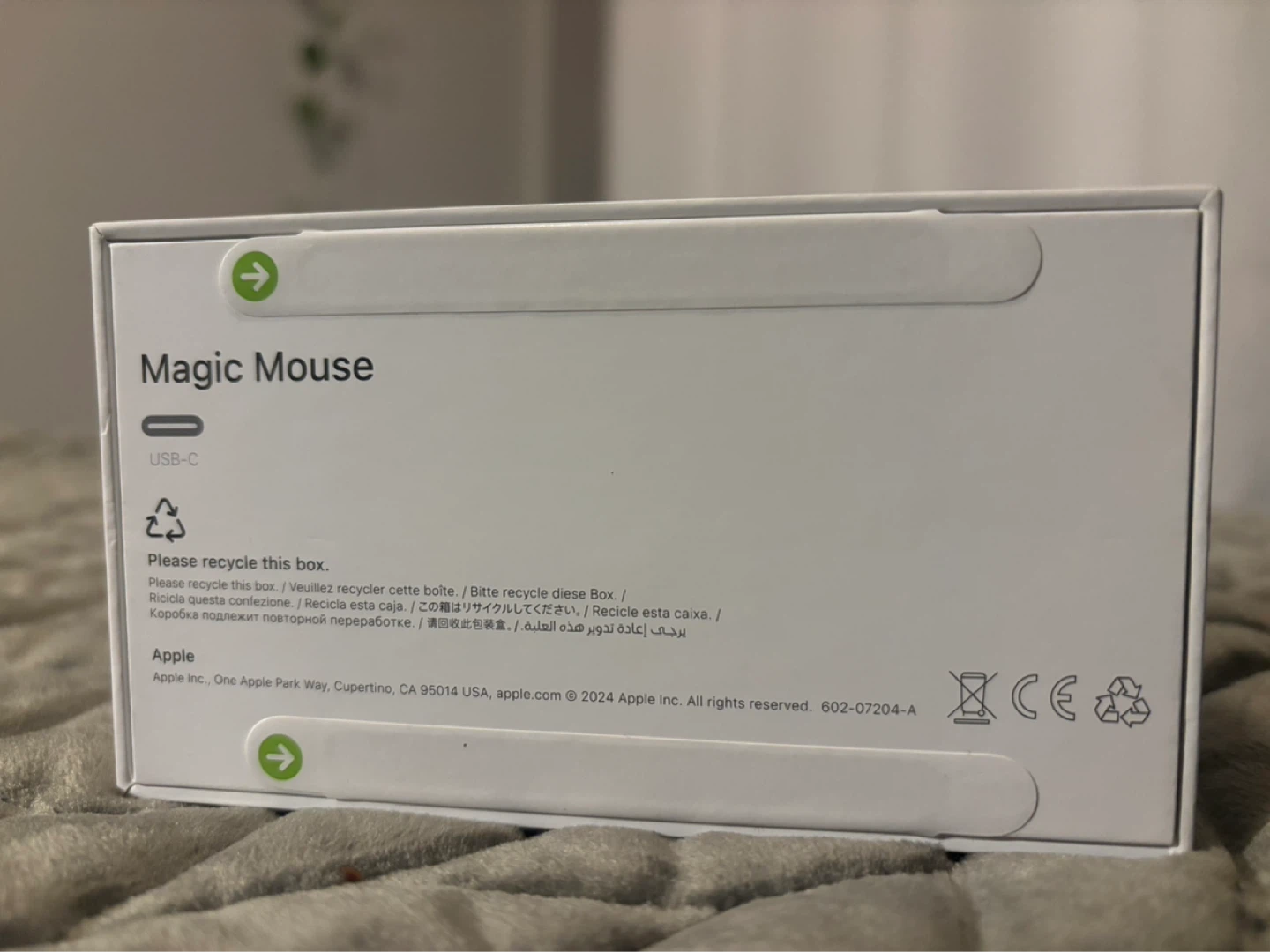 3 Left: 🆕 Apple Magic Mouse - A2304, White - photo 2