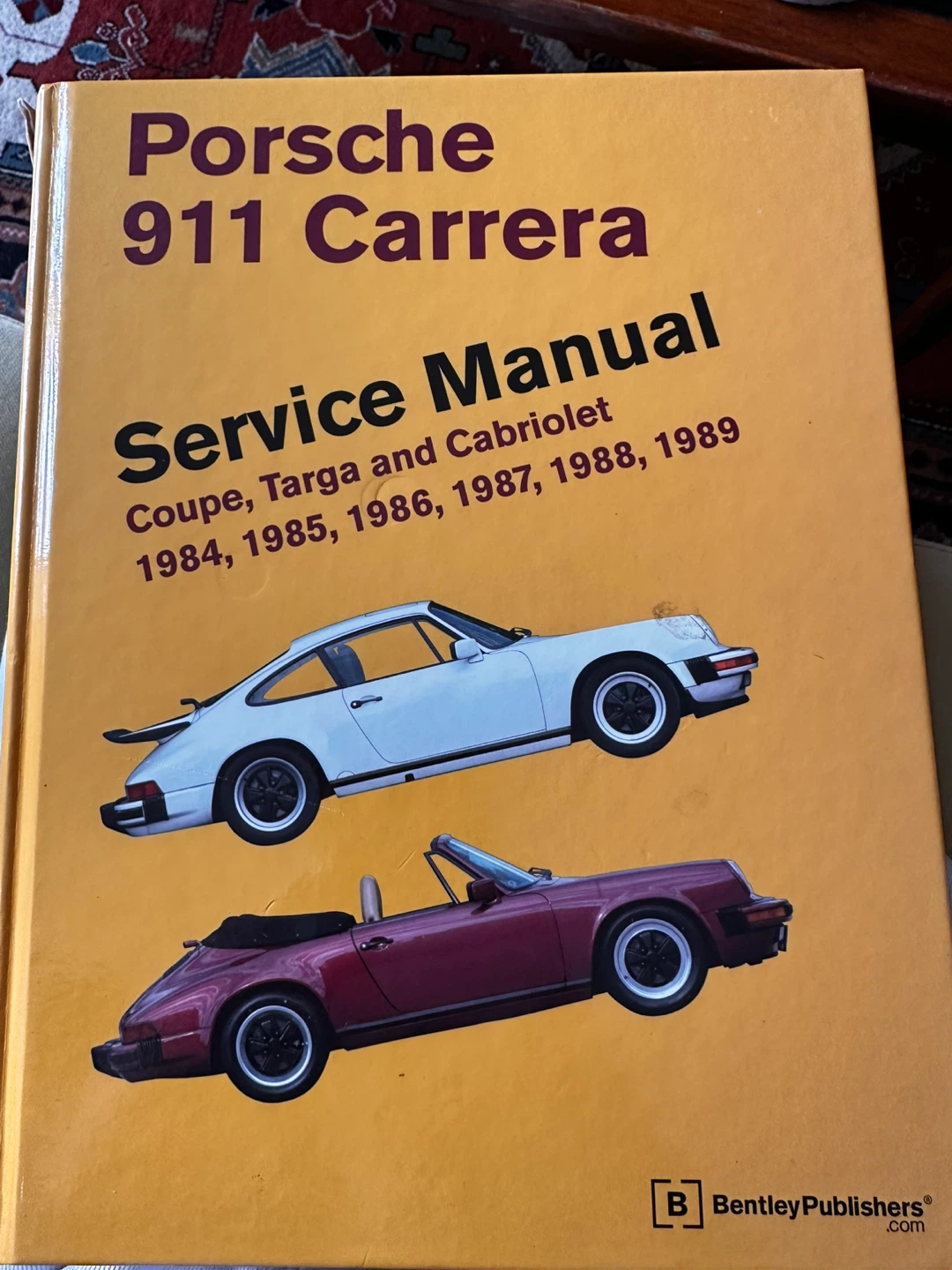 Porsche 911 Carrera Service Manual 1984-1989