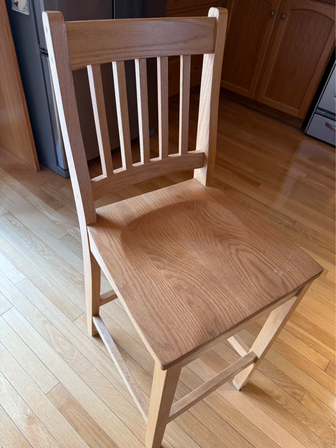 Two Wooden Dining Chair