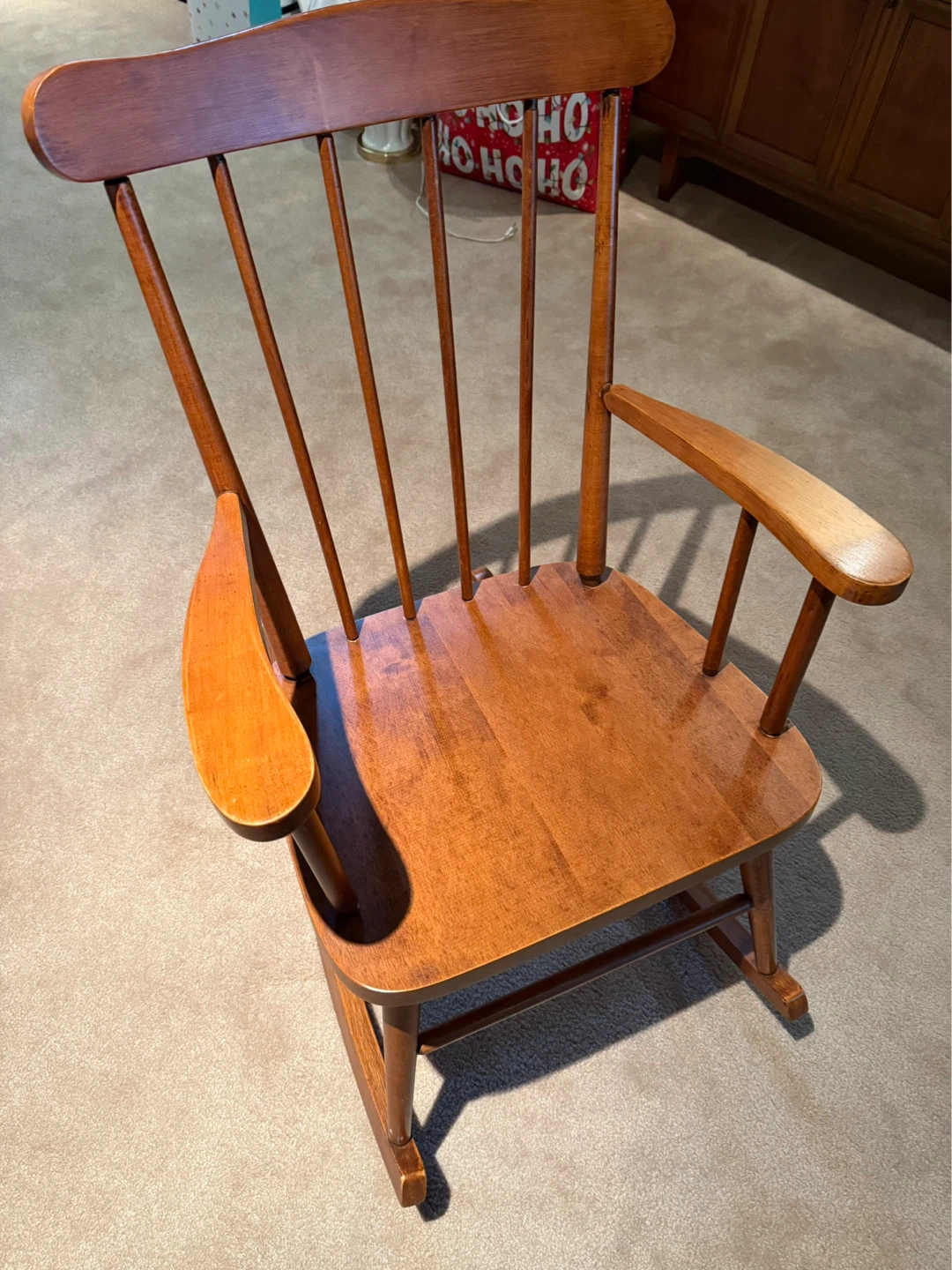 Vintage Wooden Rocking Chair