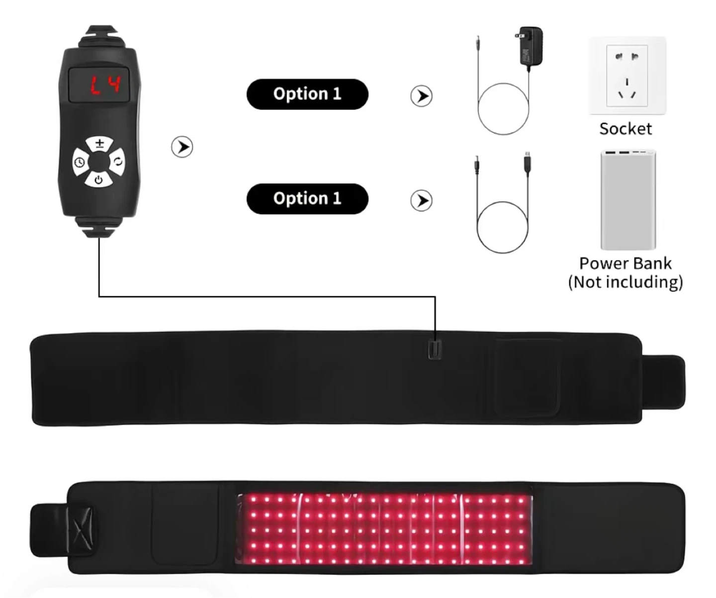 Red Light Therapy Belt for Pain Relief
