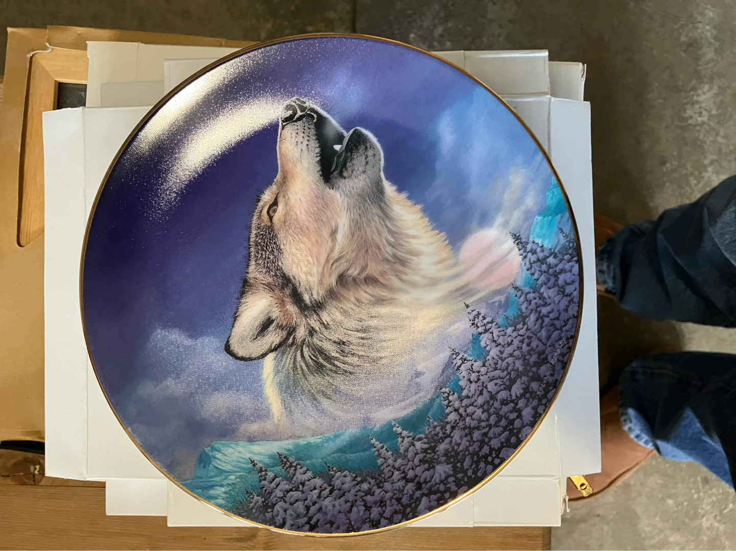 1998 Wildlife Plate "Call of the Wild" Decorative Plate - photo 2