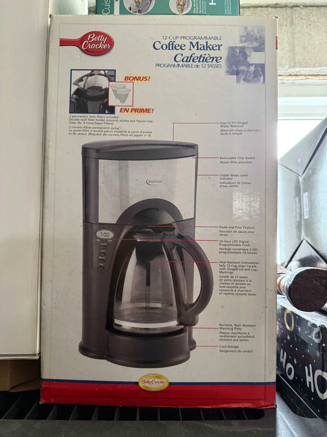 Betty Crocker 12-Cup Programmable Coffee Maker