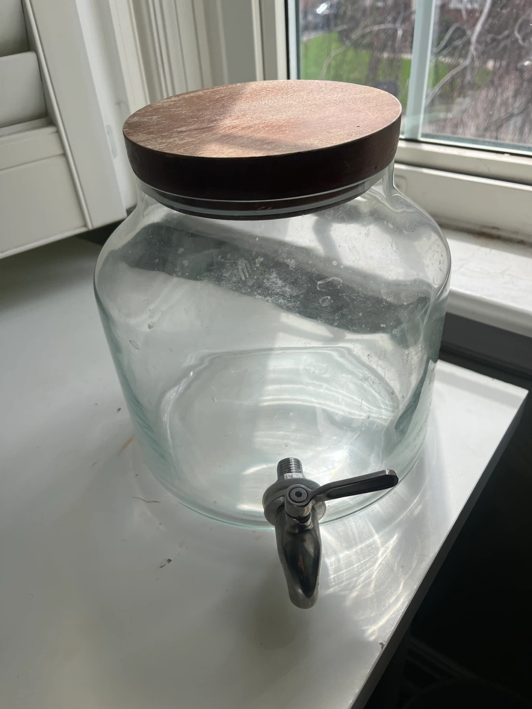 Glass Beverage Dispenser with Spigot - photo 2