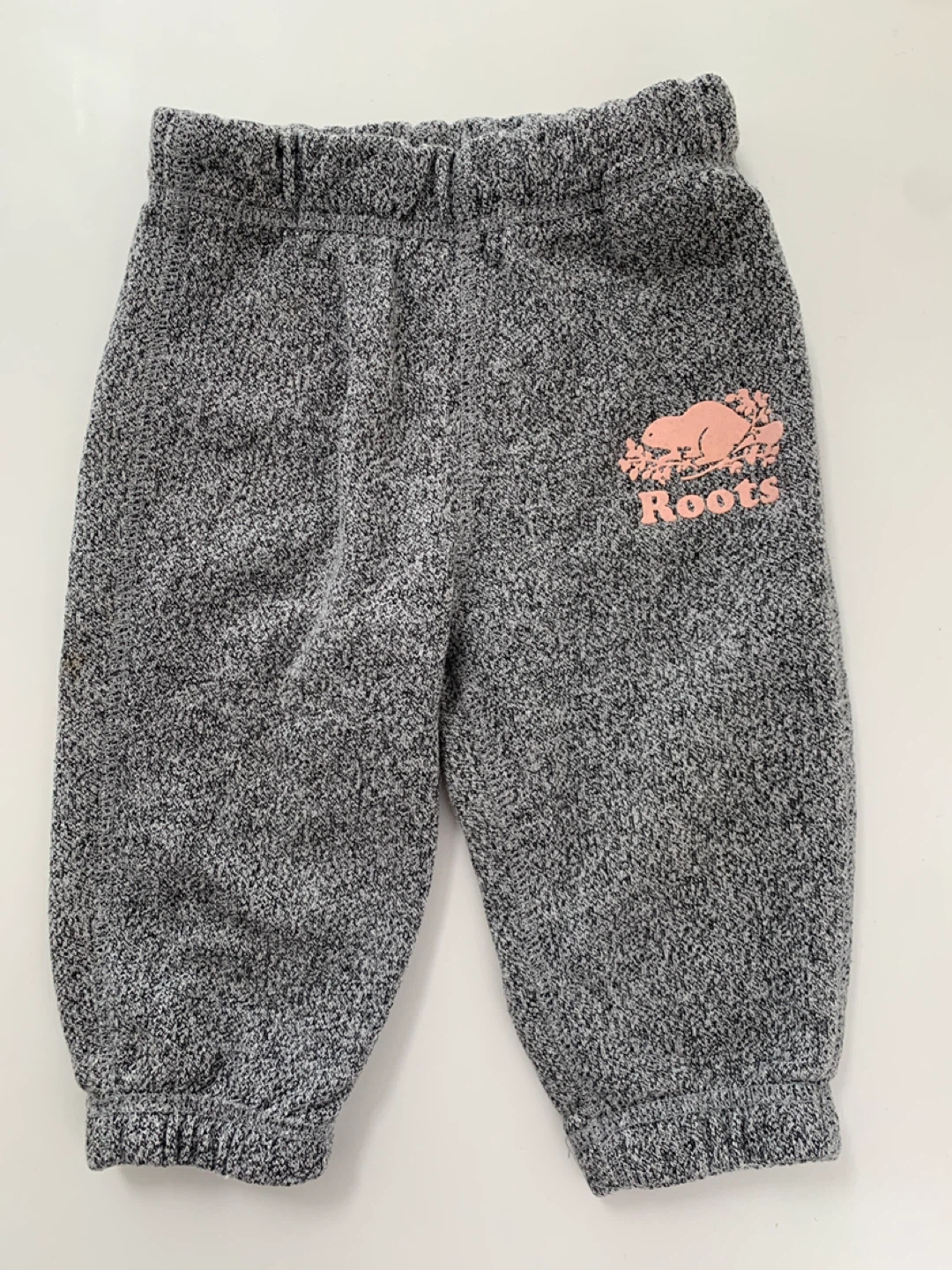 Roots Baby Grey Sweatpants 6-12 months medium