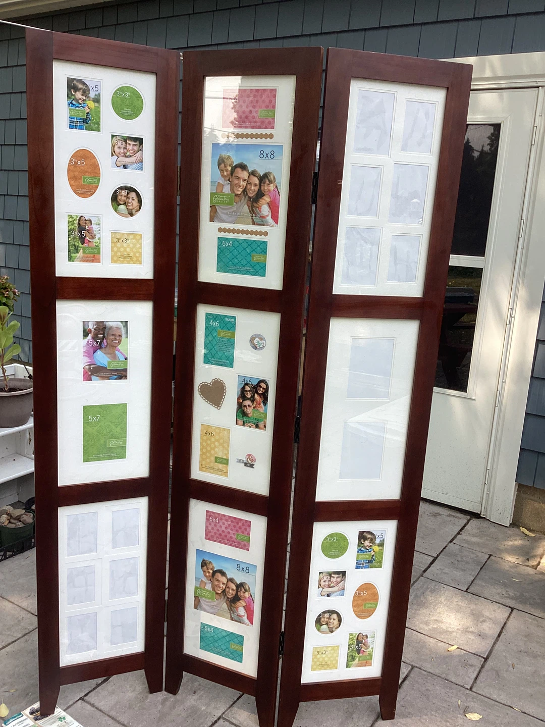 Multi-Panel Photo Frame Room Divider