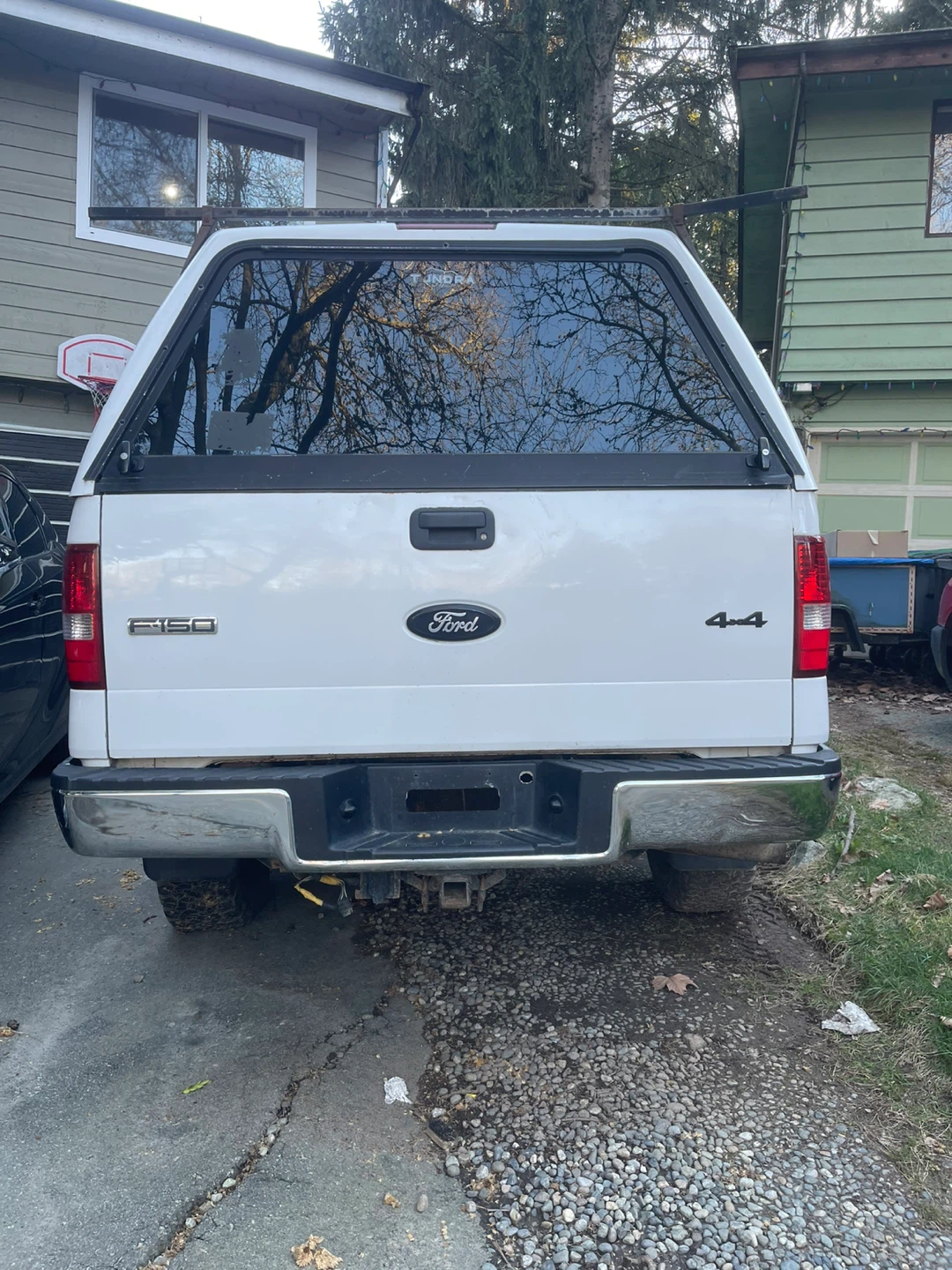 White Ford F-150 FX4 Off Road Truck with Topper - photo 3