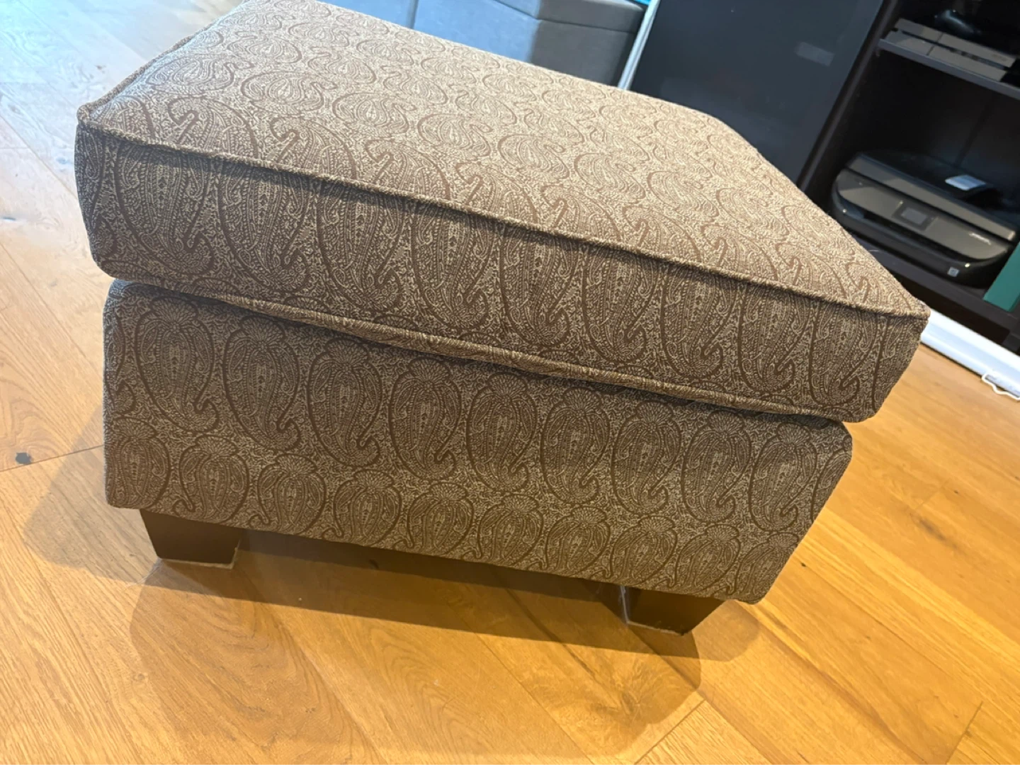 Paisley Ottoman Footstool