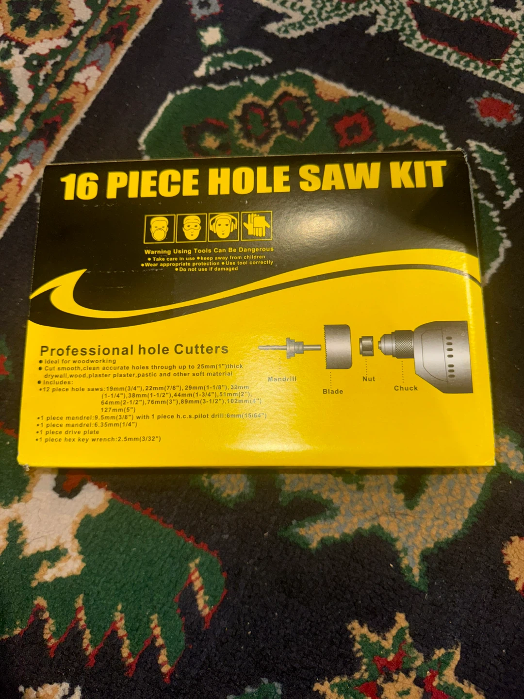 16 Piece Hole Saw Kit - Professional Hole Cutters - photo 2
