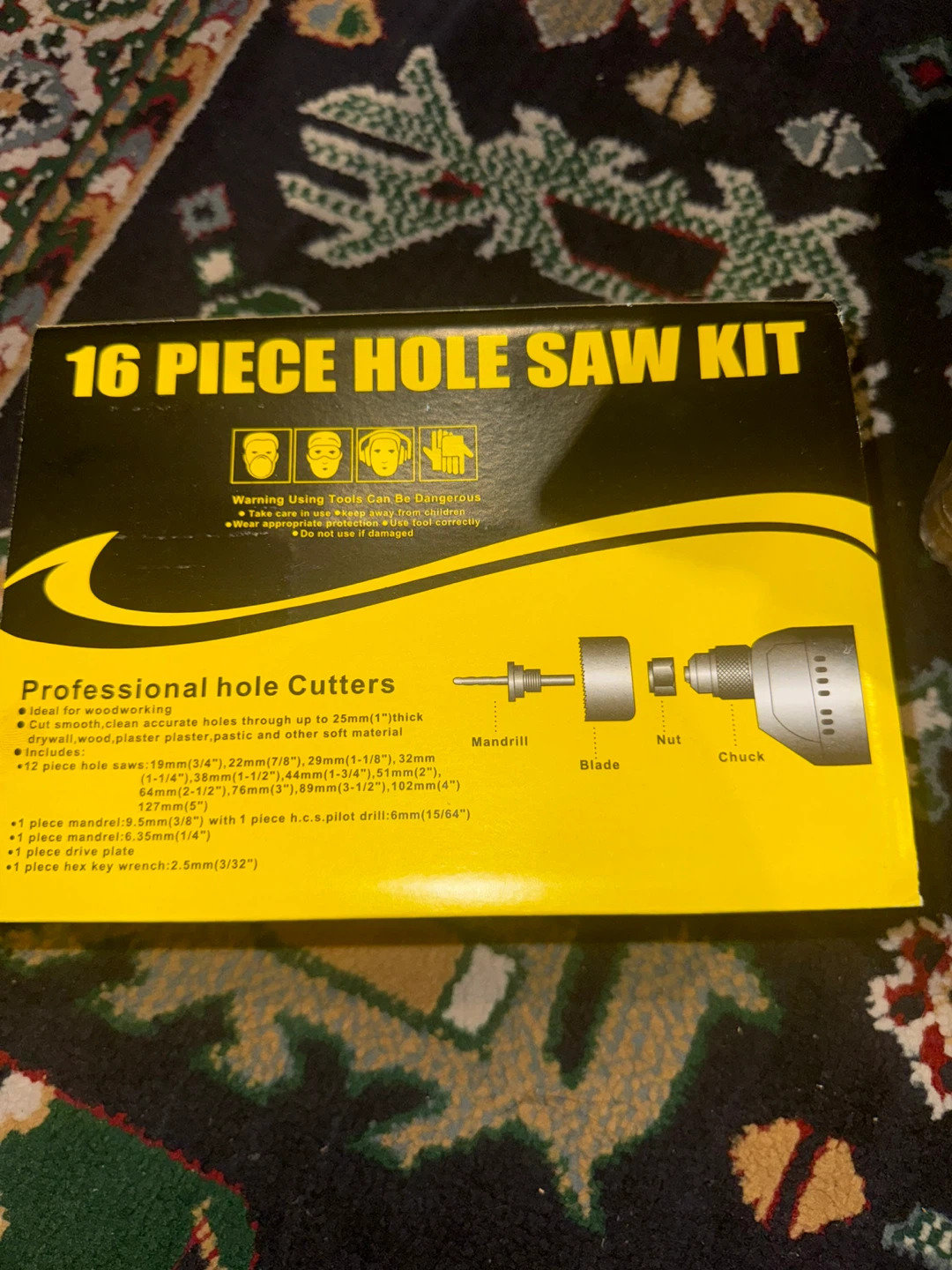 16 Piece Hole Saw Kit - Professional Hole Cutters - photo 3