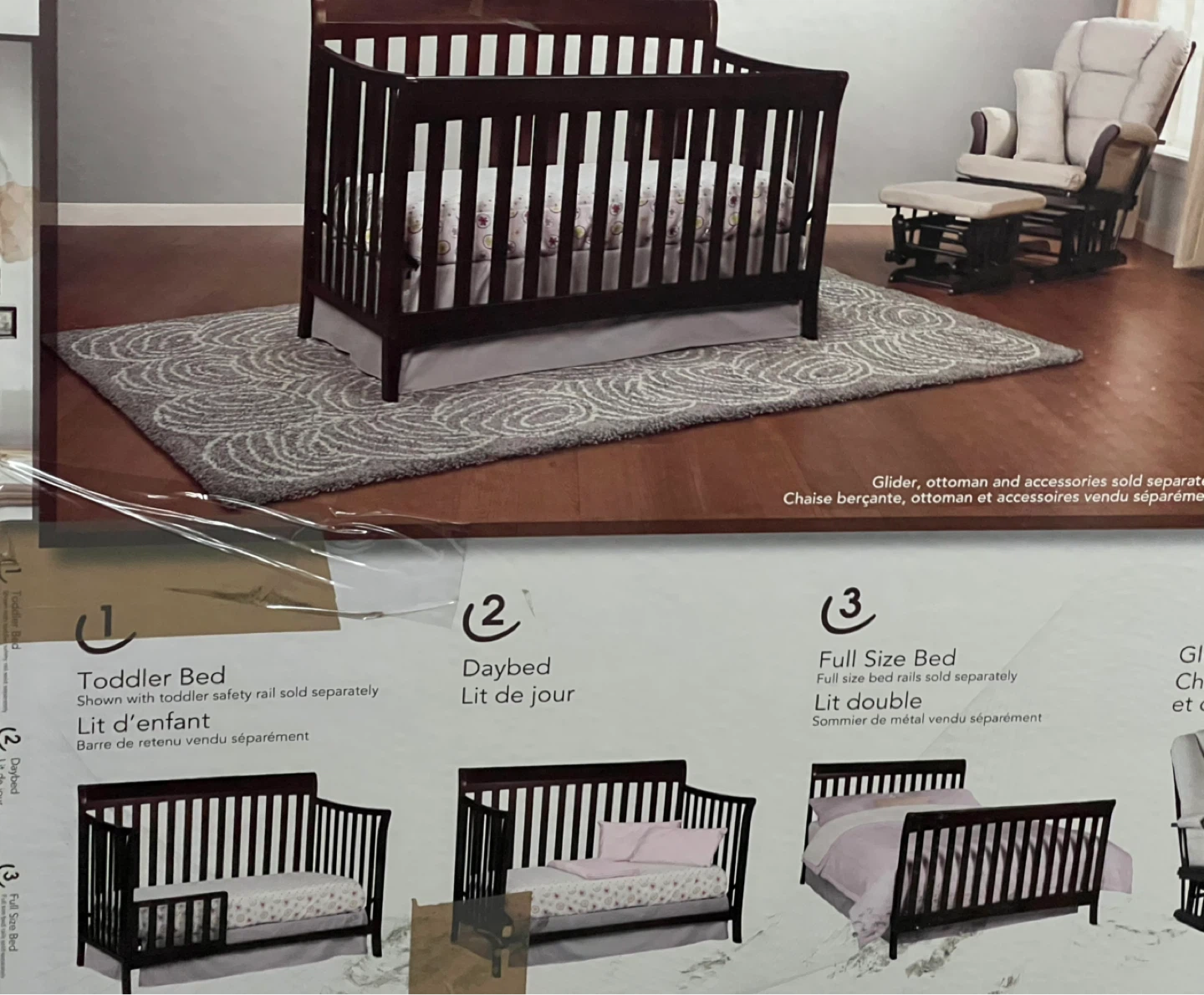 Storkcraft Avalon 4-in-1 Convertible Crib - photo 2