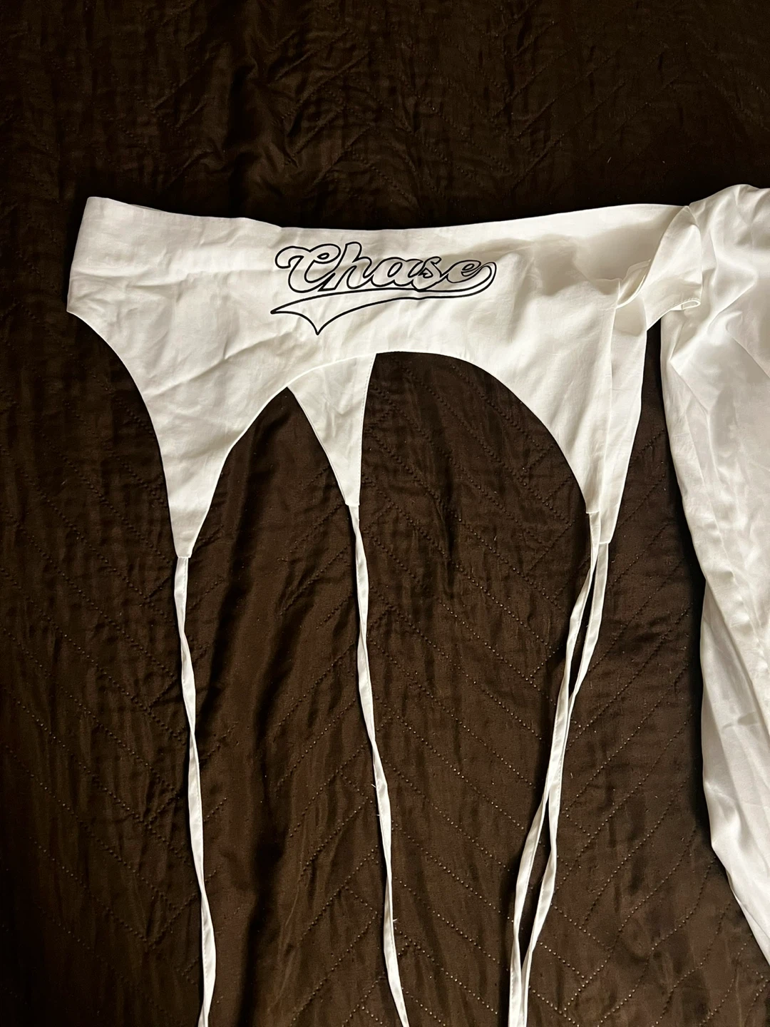 White Chase Wide Leg Pants - photo 4