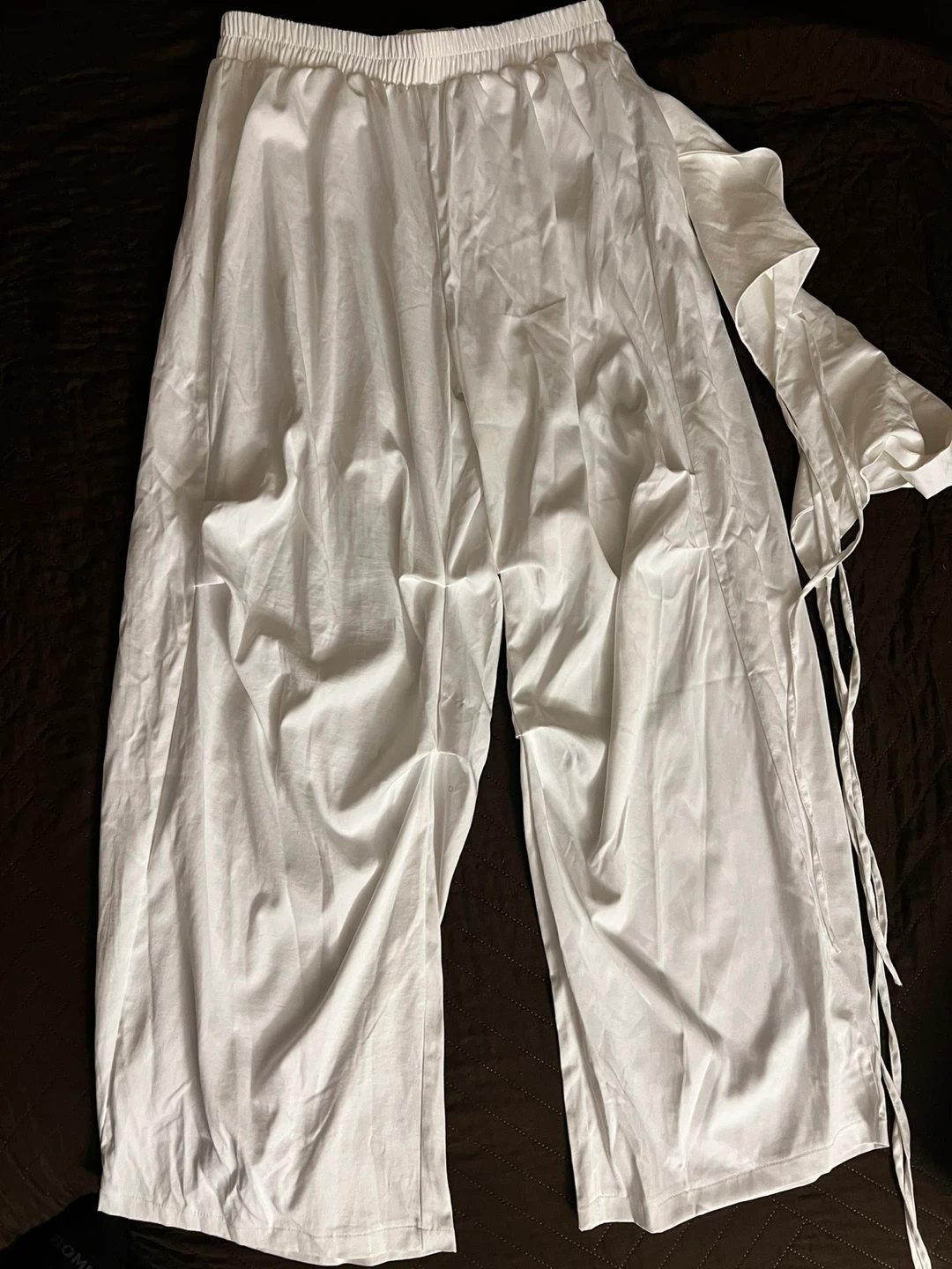 White Chase Wide Leg Pants - photo 3