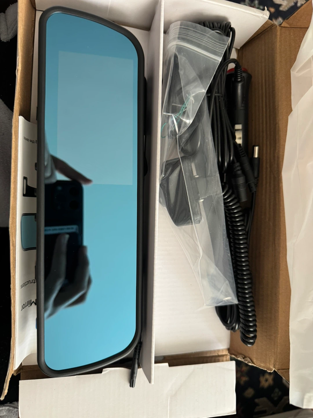 AMITIFO Vehicle Rear View Camera & Mirror Monitor Kit