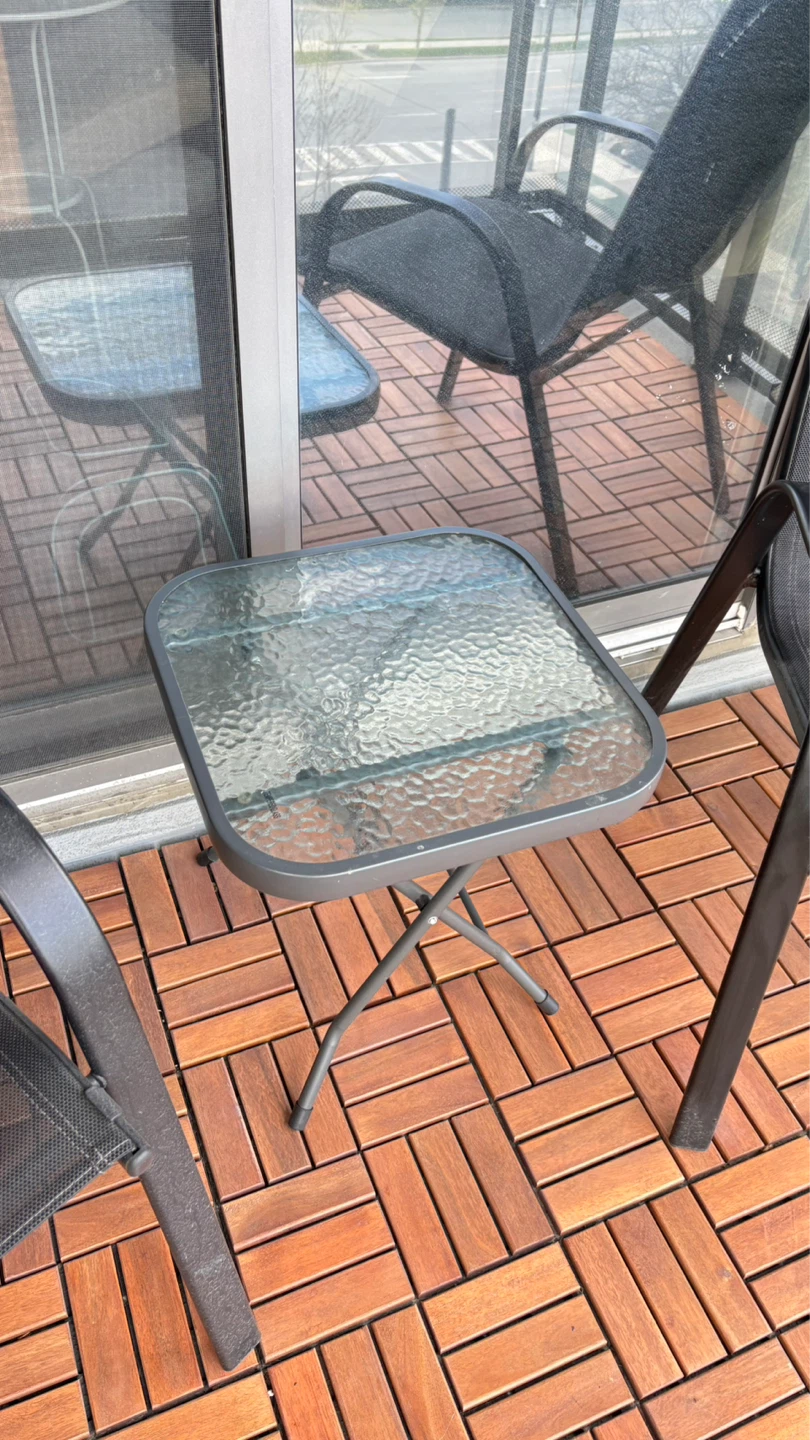 Outdoor Table and Chairs Set - photo 3