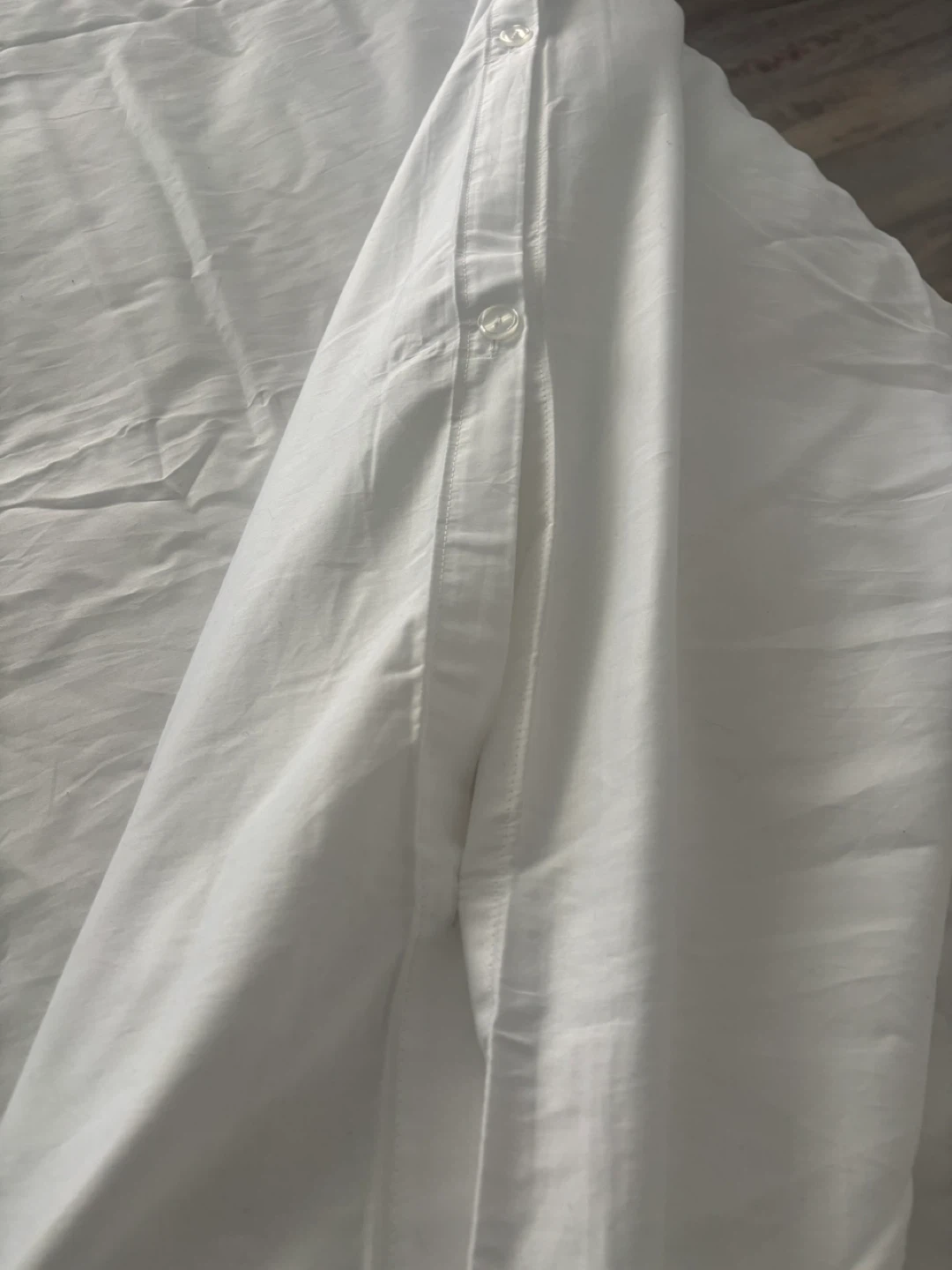 White duvet and white duvet cover - photo 3