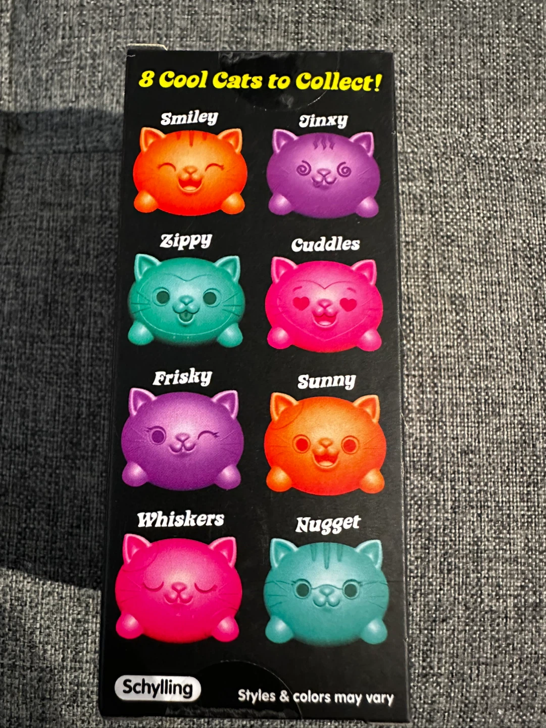 Nee Doh Teenie Cool Cats 3 Pack Toy Set - photo 2
