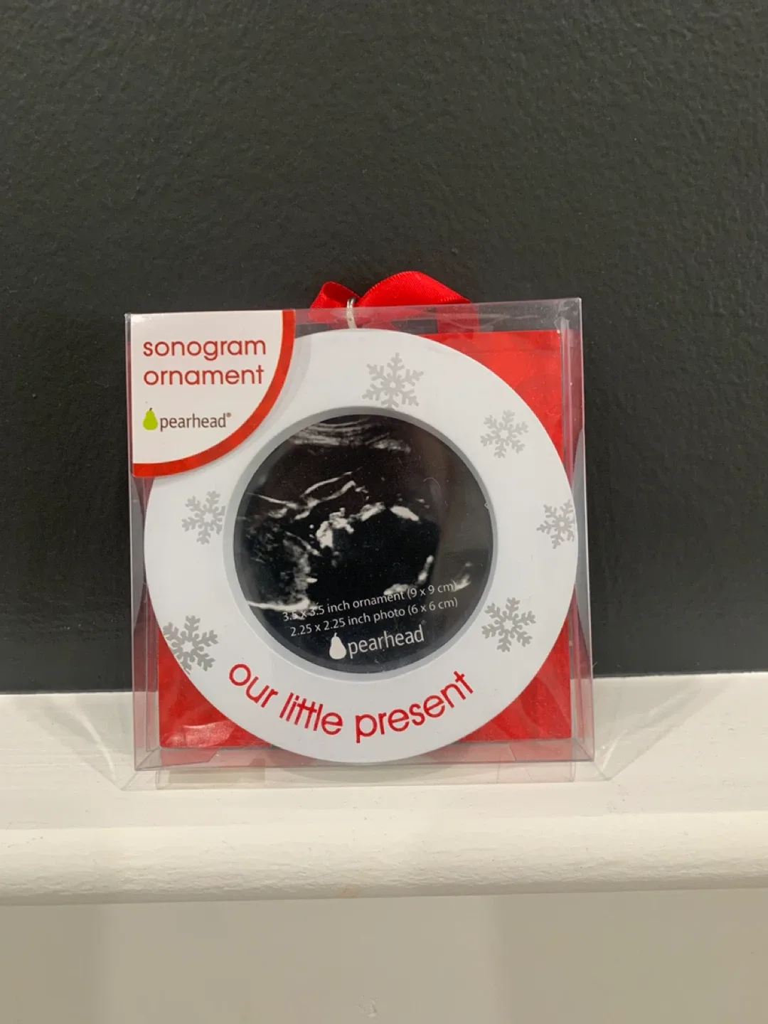 Pearhead Sonogram Ornament