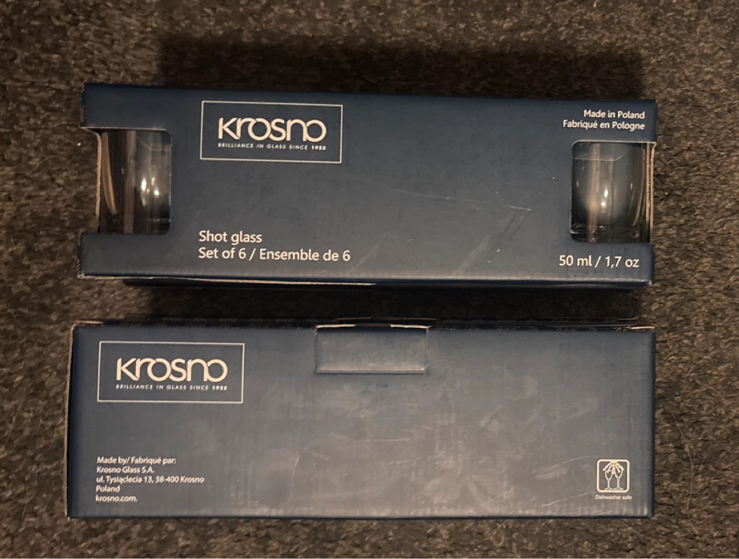 Krosno Shot Glasses - 4 sets of 6 (24 glasses)