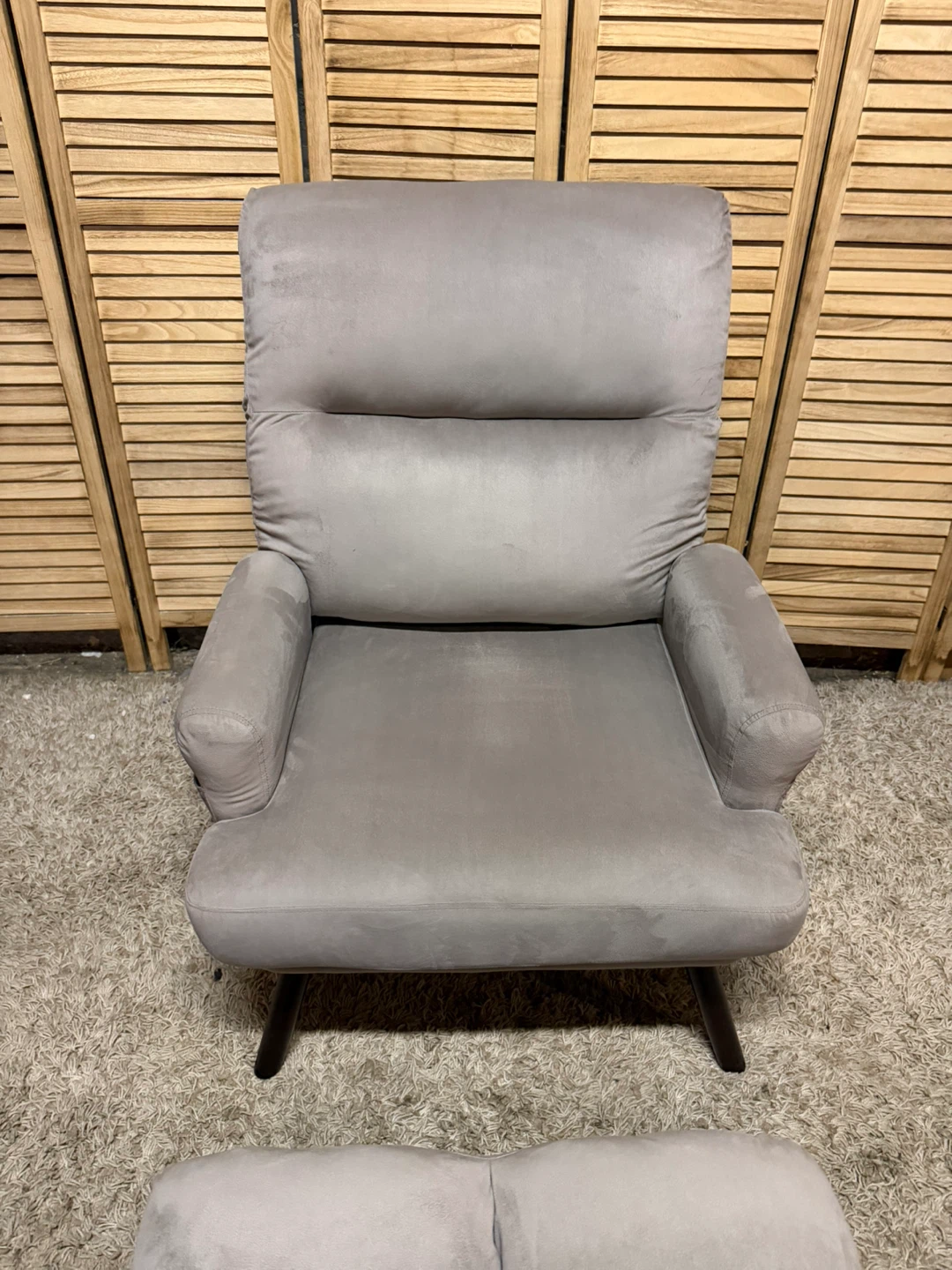 Recliner Accent Chair With Ottoman - photo 4