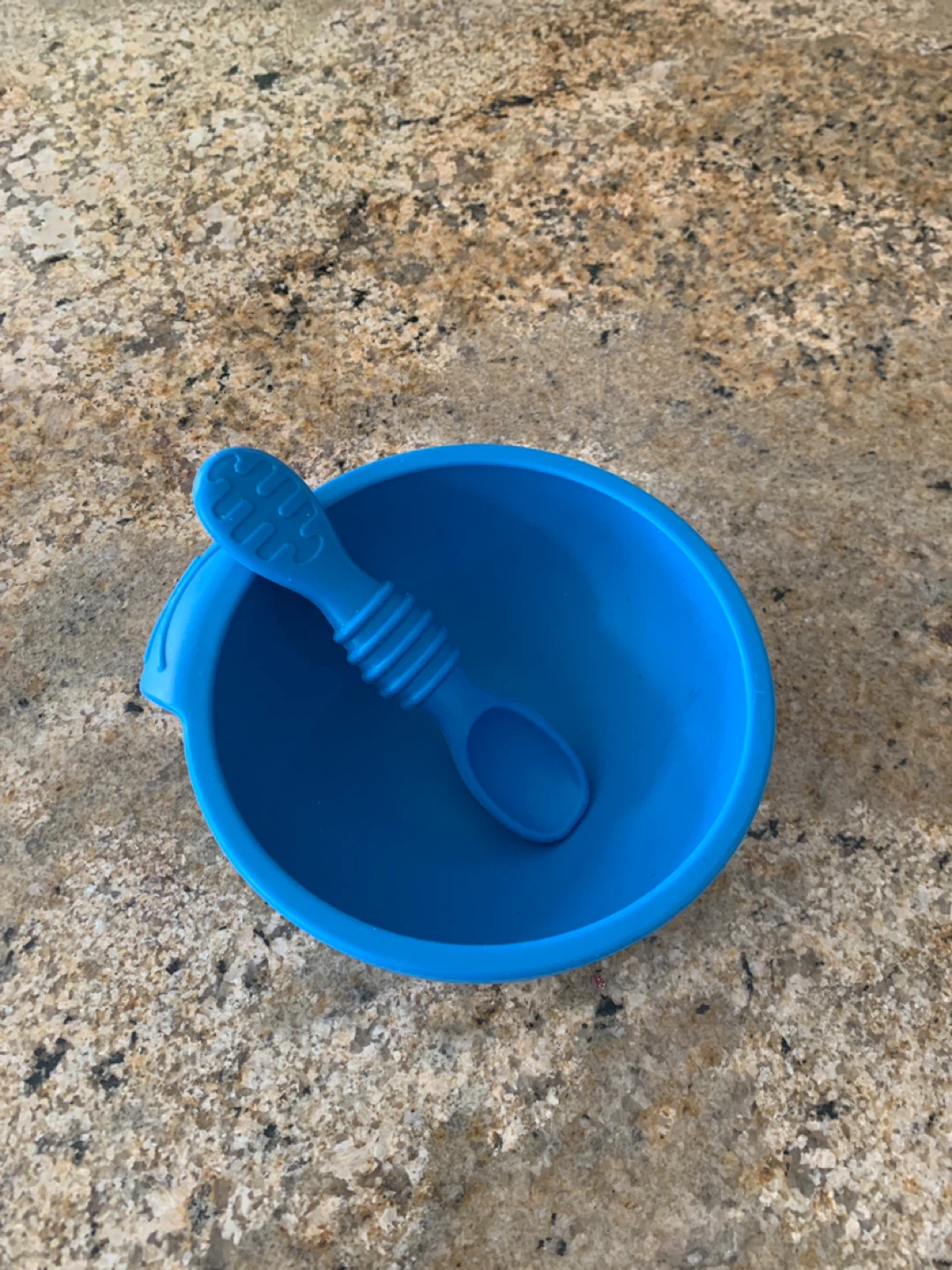 Bumpkins Silicone Baby Bowl and Spoon Set