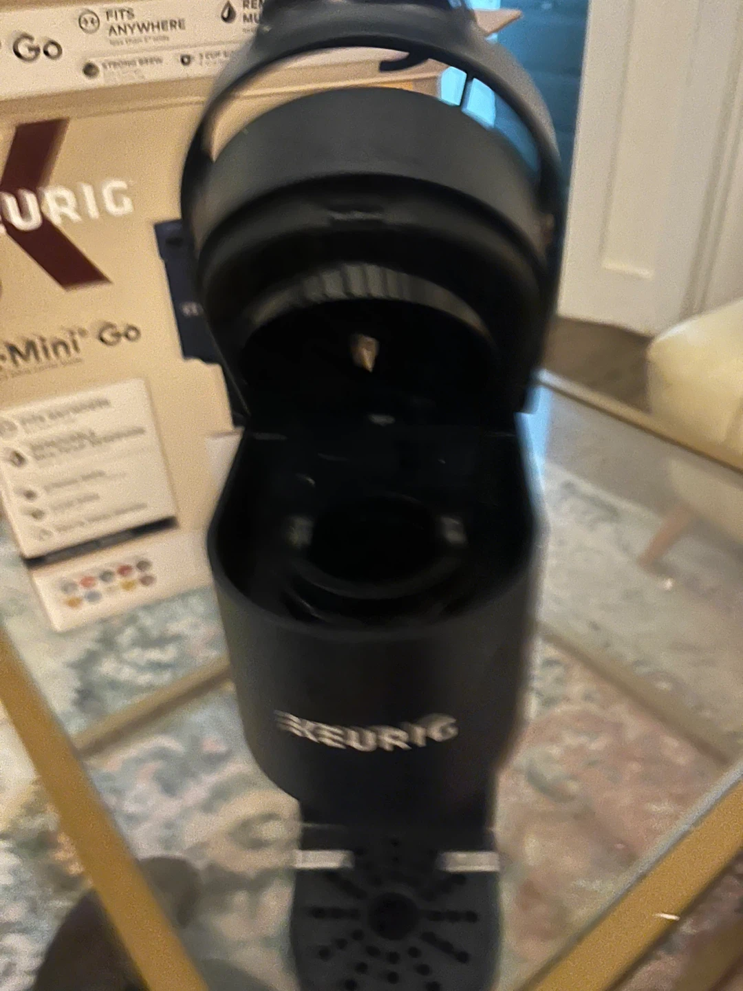 Keurig K-Mini Go Single Serve Coffee Maker - Black - photo 2