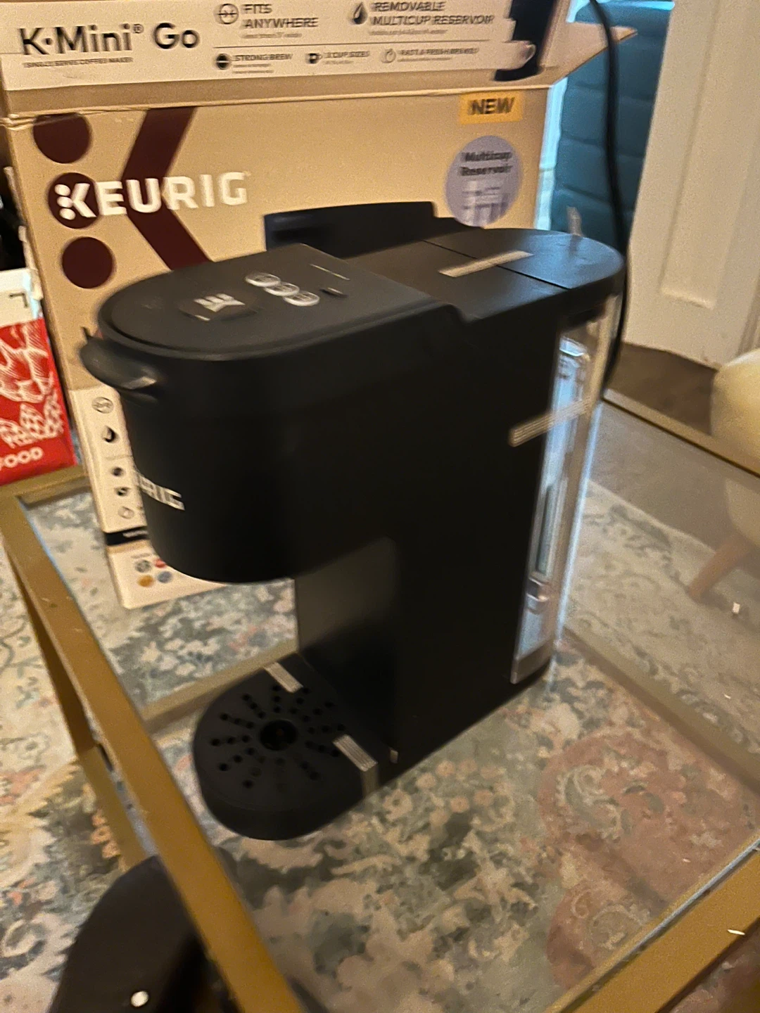 Keurig K-Mini Go Single Serve Coffee Maker - Black - photo 3