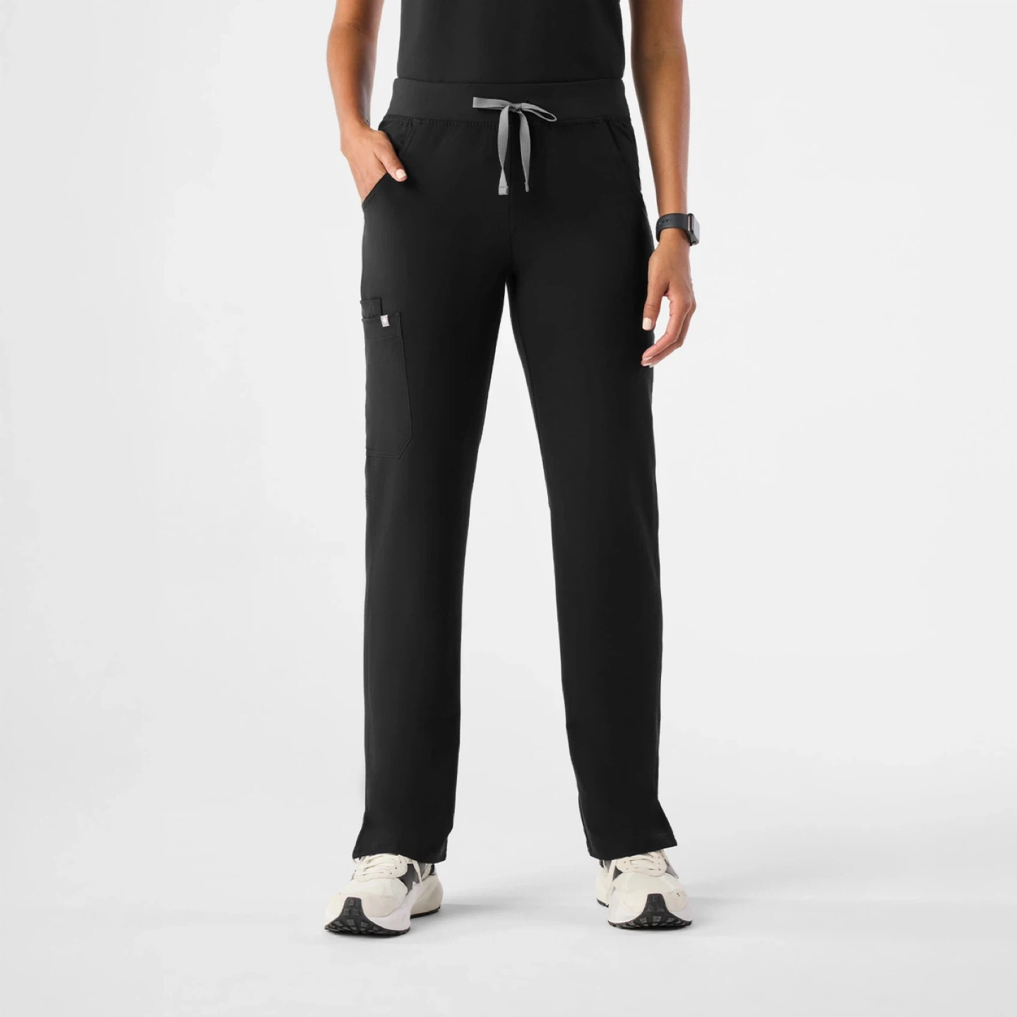 FIGS Black Kade Women Scrub Pants Petite XS