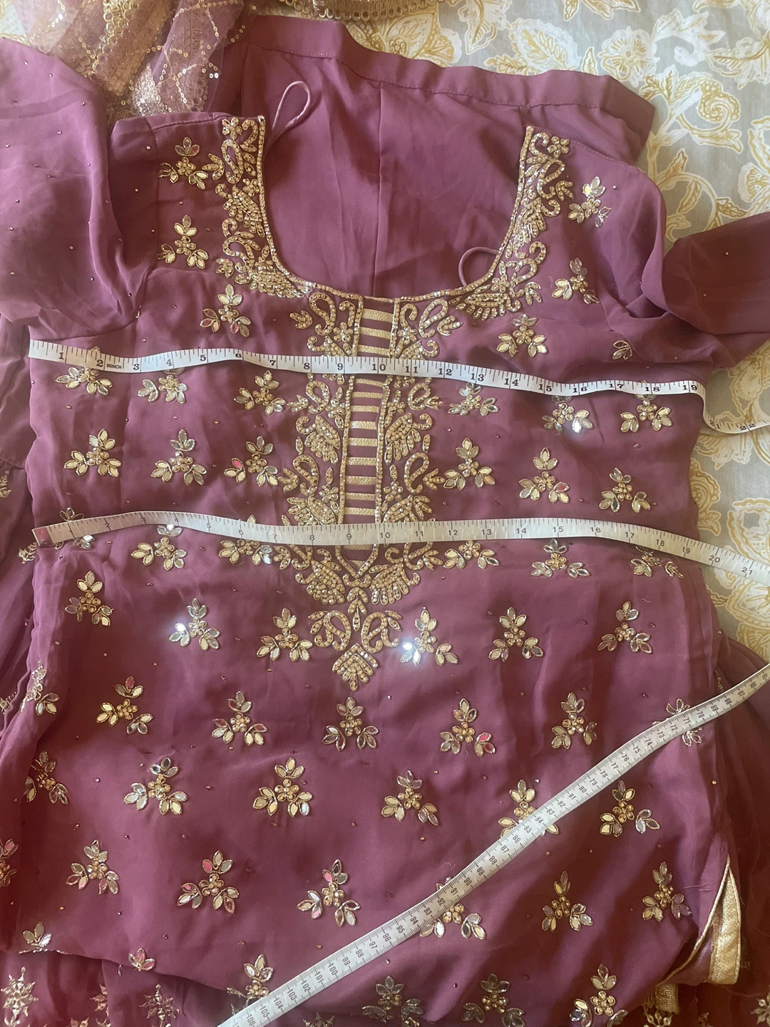 Embroidered Kameez Shalwar Dupatta Set