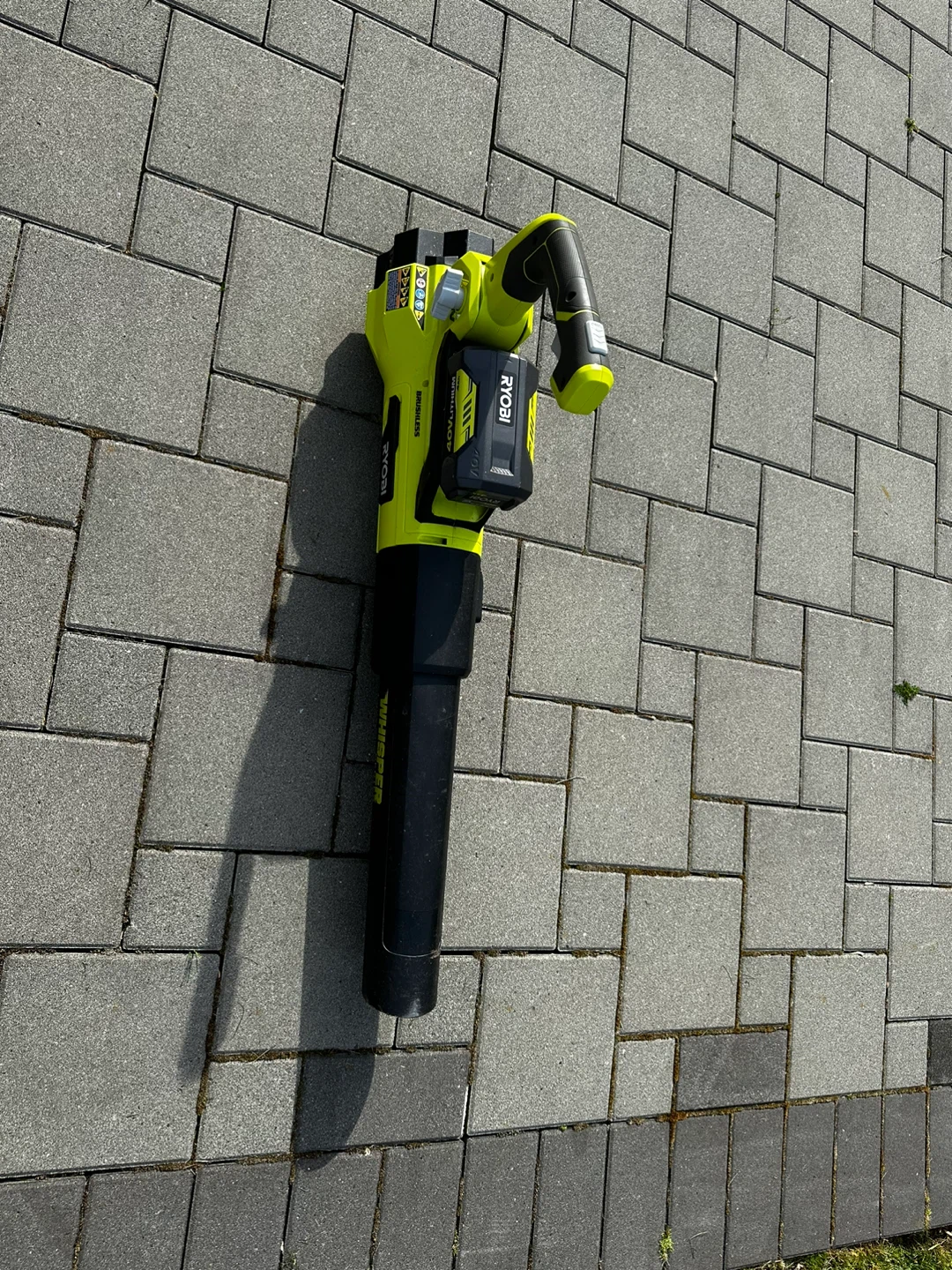 Ryobi 40V Lithium Brushless Cordless Jet Fan Blower - photo 3