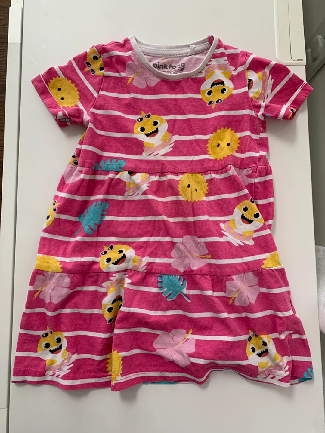 3T Pinkfong Baby Shark Girls Dress