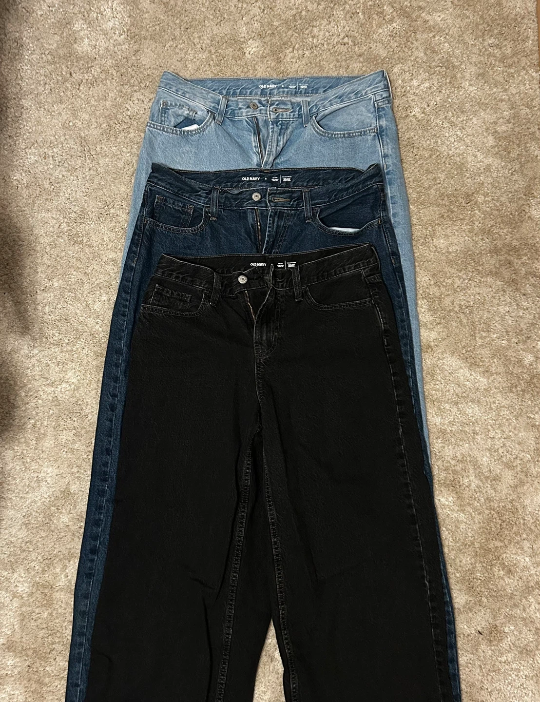 Old Navy Wide Leg Jeans Size 8