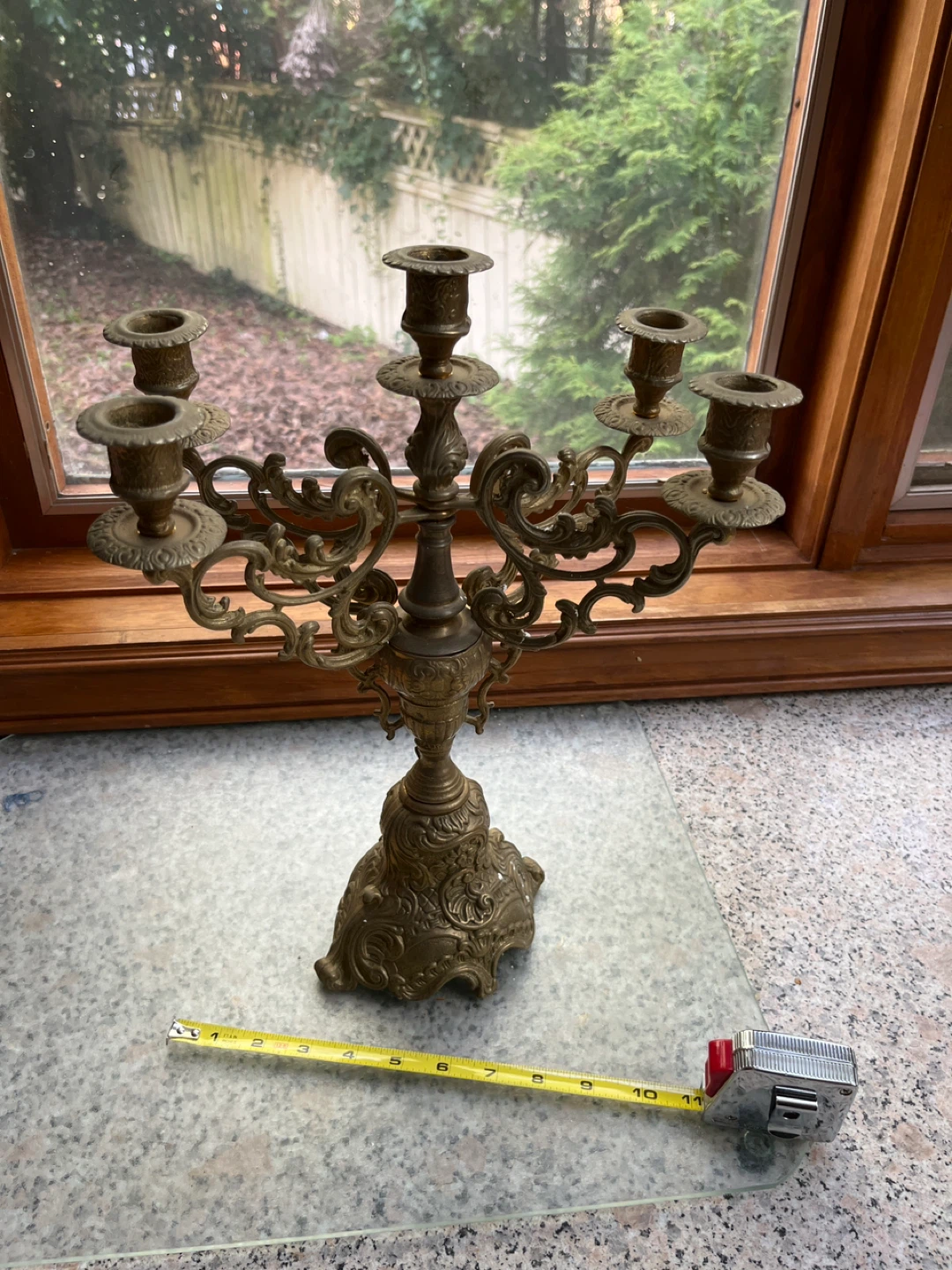 Ornate Candelabra - Brass - photo 2