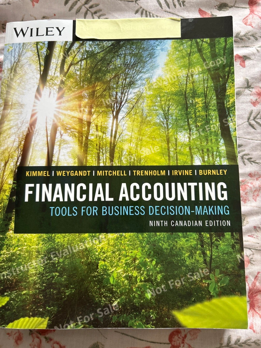 Financial Accounting -Ninth Canadian Edition