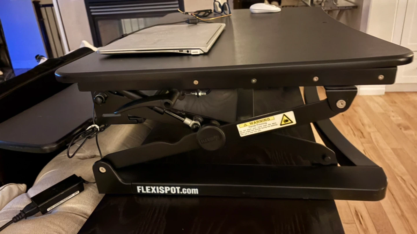 FlexiSpot Ergonomic Sit-Stand Desktop Workstation - photo 2
