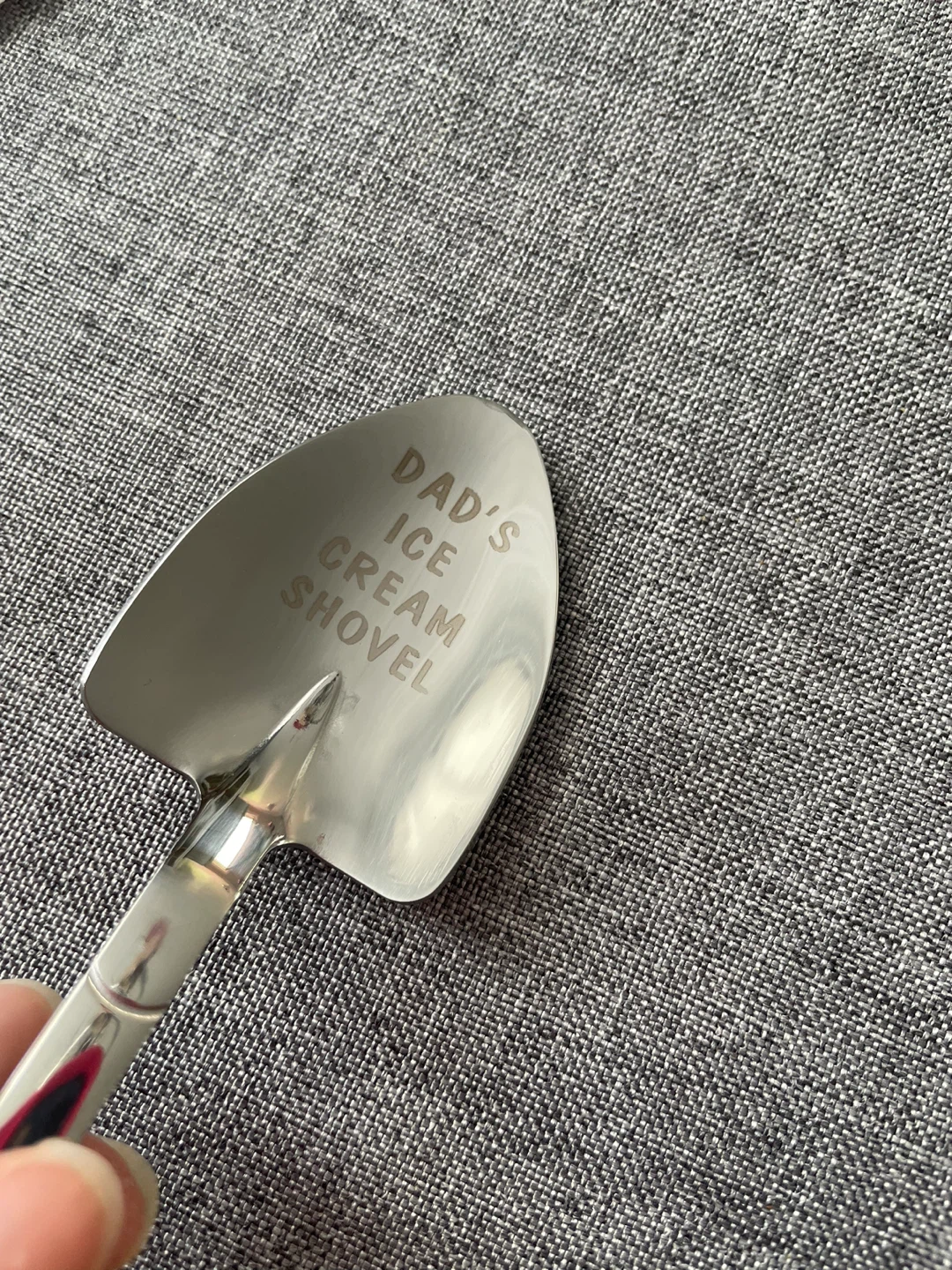 NEW! Dad's Ice Cream Shovel Stainless Steel Spoon - photo 4