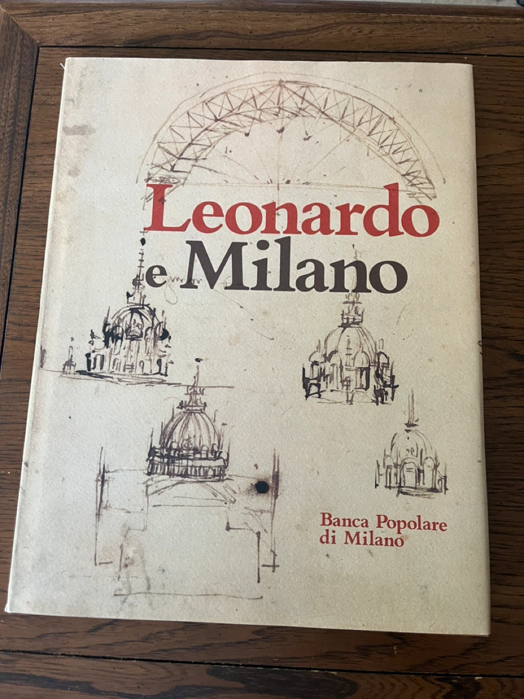 Vintage Leonardo e Milano Book