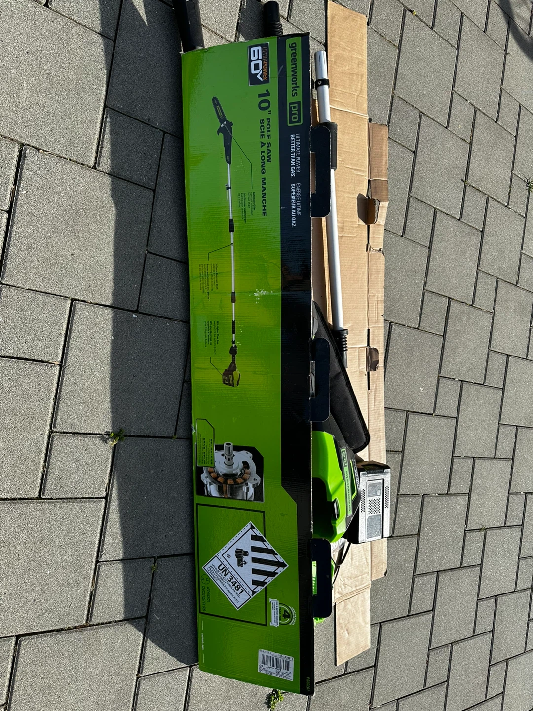 Greenworks 10" Pole Saw - photo 2