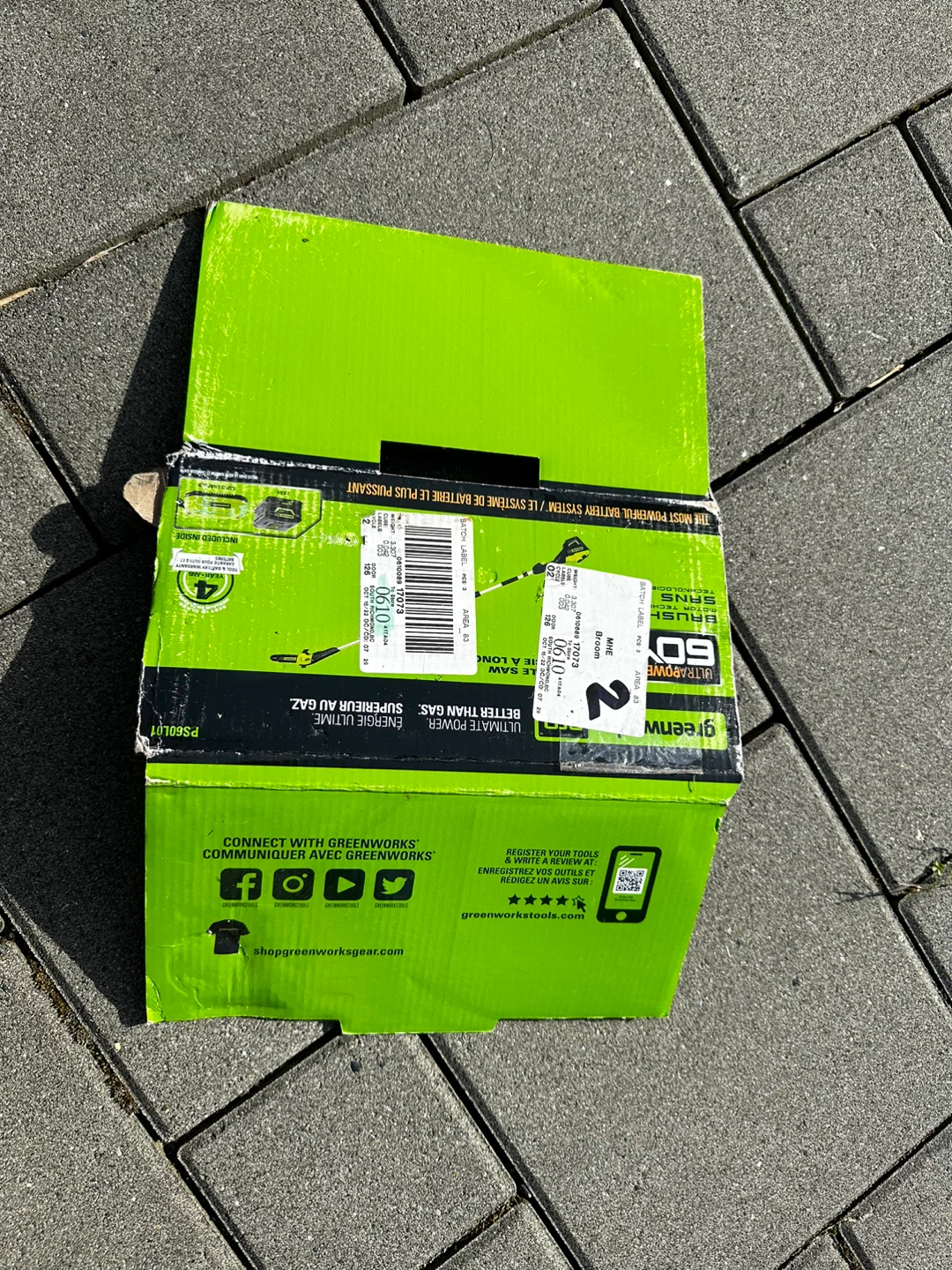 Greenworks 10" Pole Saw - photo 3